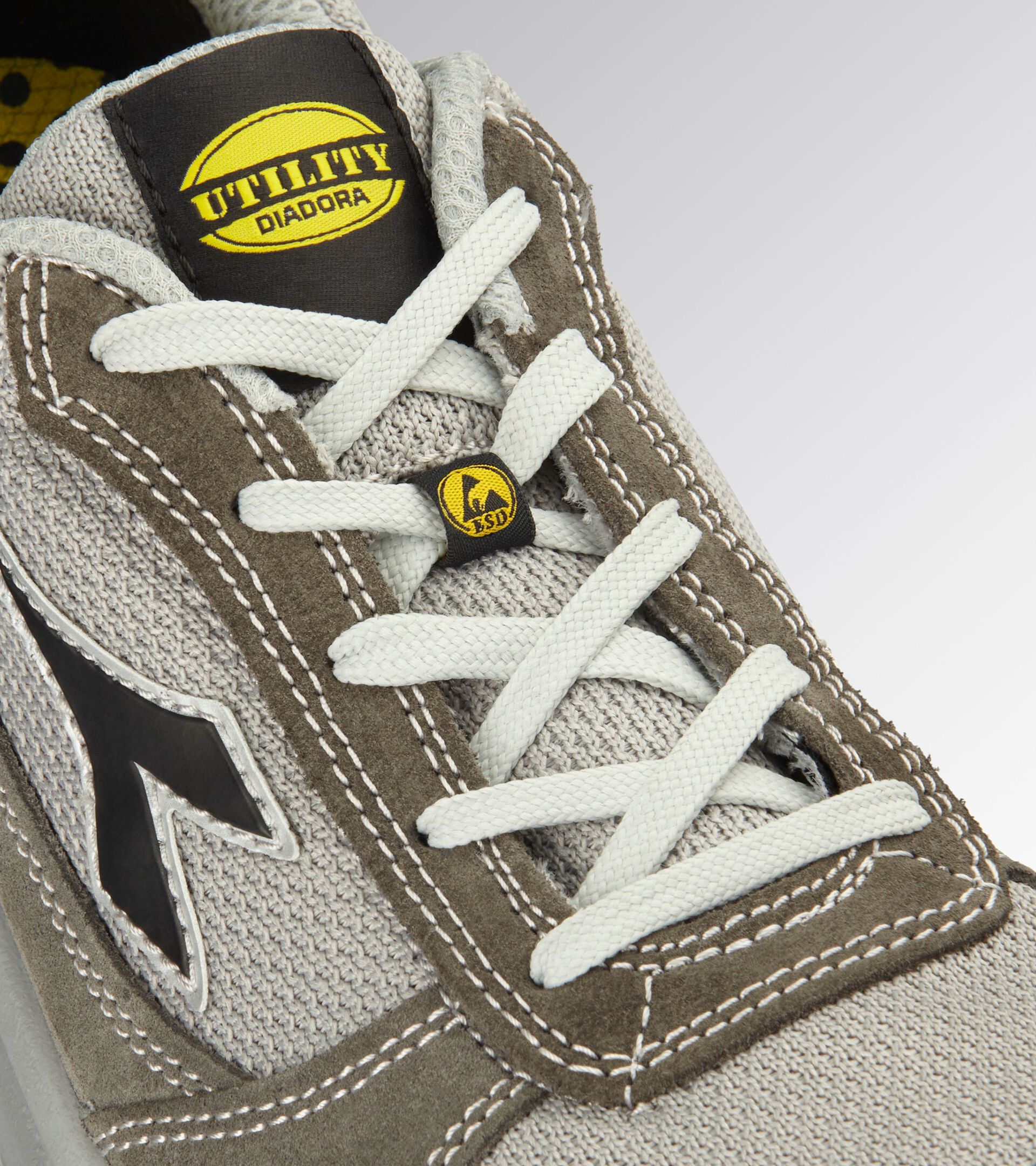 Low safety shoe RUN TEXT LOW S1PS FO SR ESD CASTLE ROCK /ALLUMINIUM - Utility