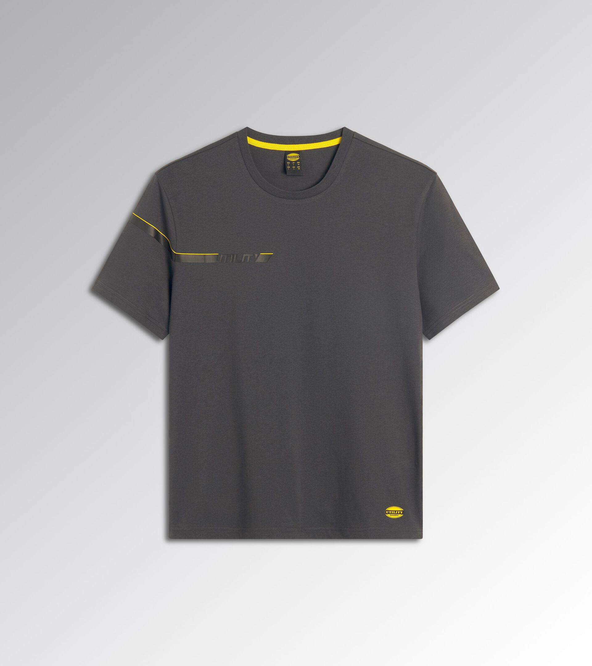 Short-sleeved work T-shirt T-SHIRT GRAPHIC BLACK PHANTOM - Utility