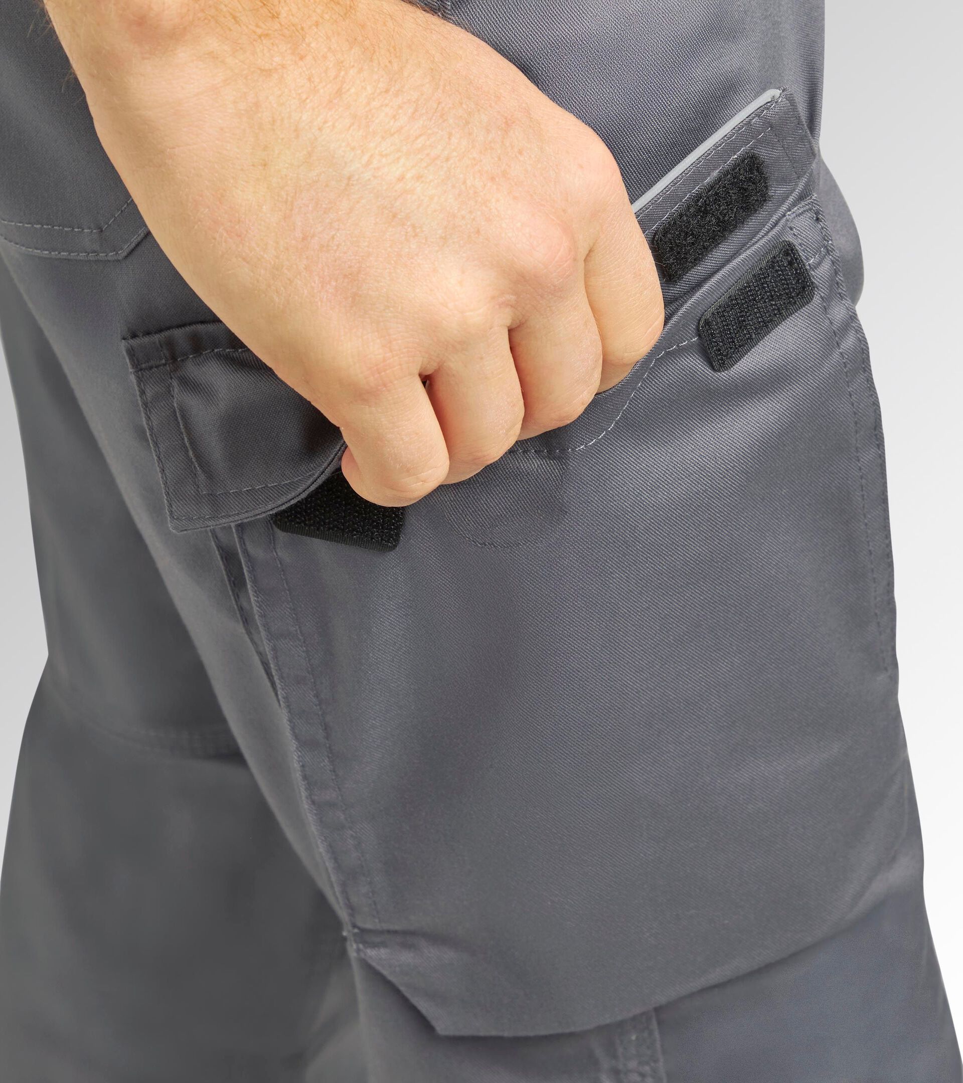 Work trousers PANT STAFF STRETCH CARGO 2.0 STEEL GRAY - Utility