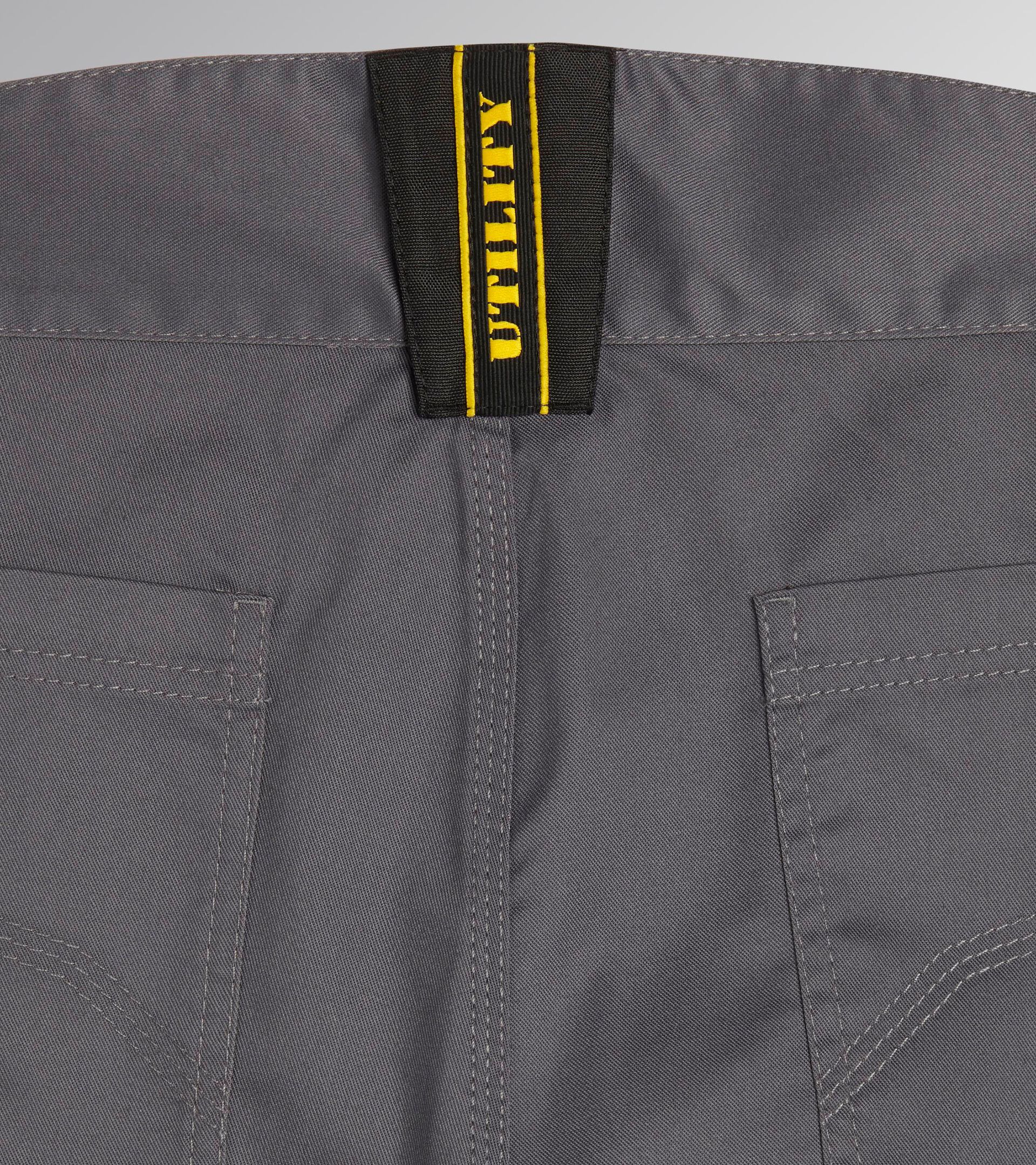 Bermuda en polycoton stretch BERMUDA POLY 2.0 GRIS ACIER - Utility