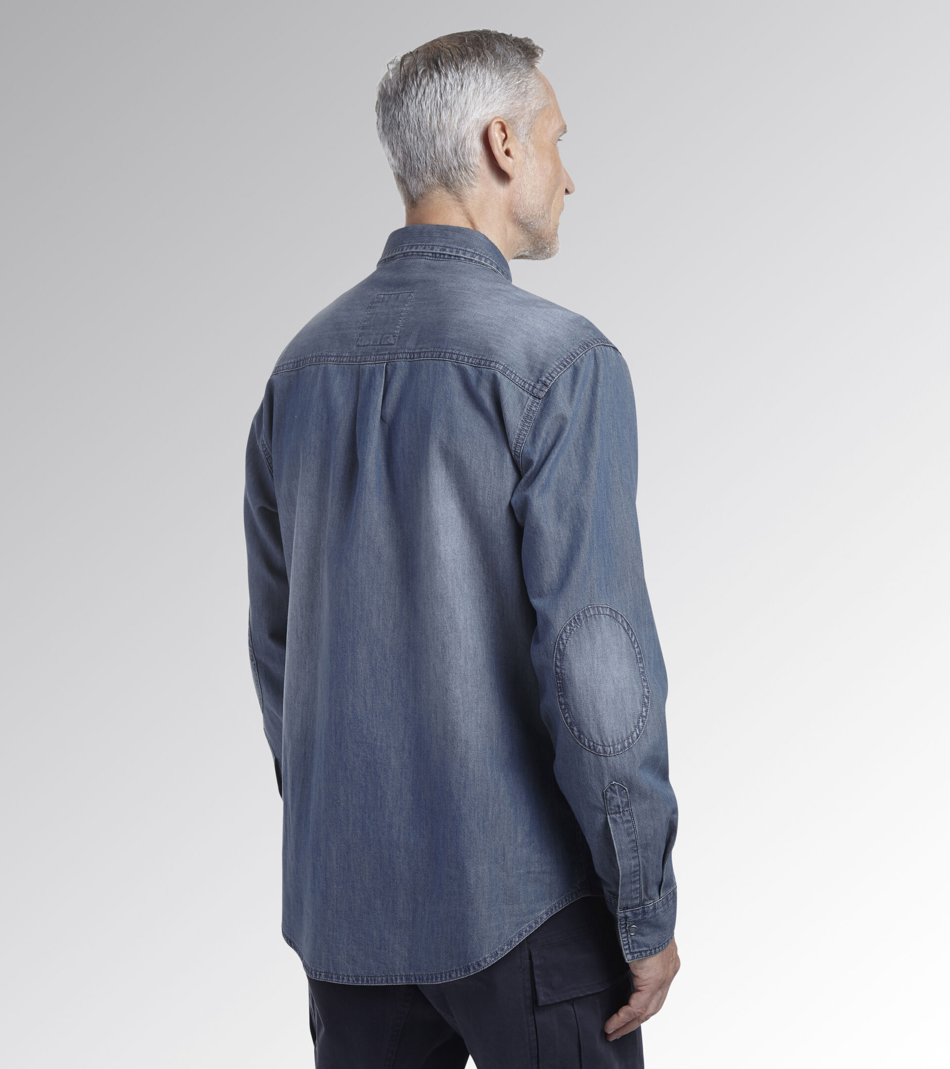 Arbeitshemd SHIRT DENIM NEW BLUE WASCHEN - Utility