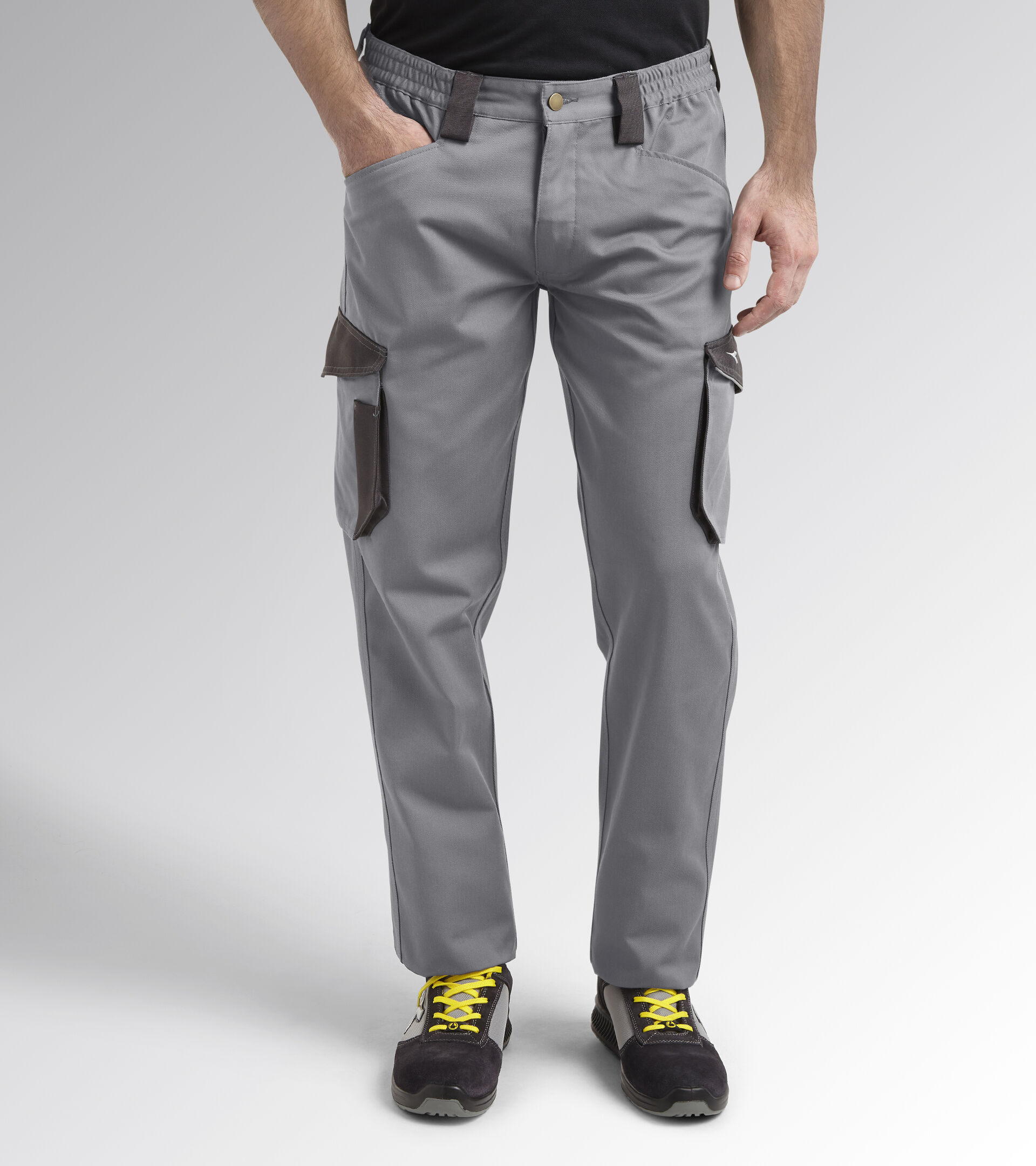 Work trousers PANT STAFF WINTER CARGO STEEL GRAY - Utility