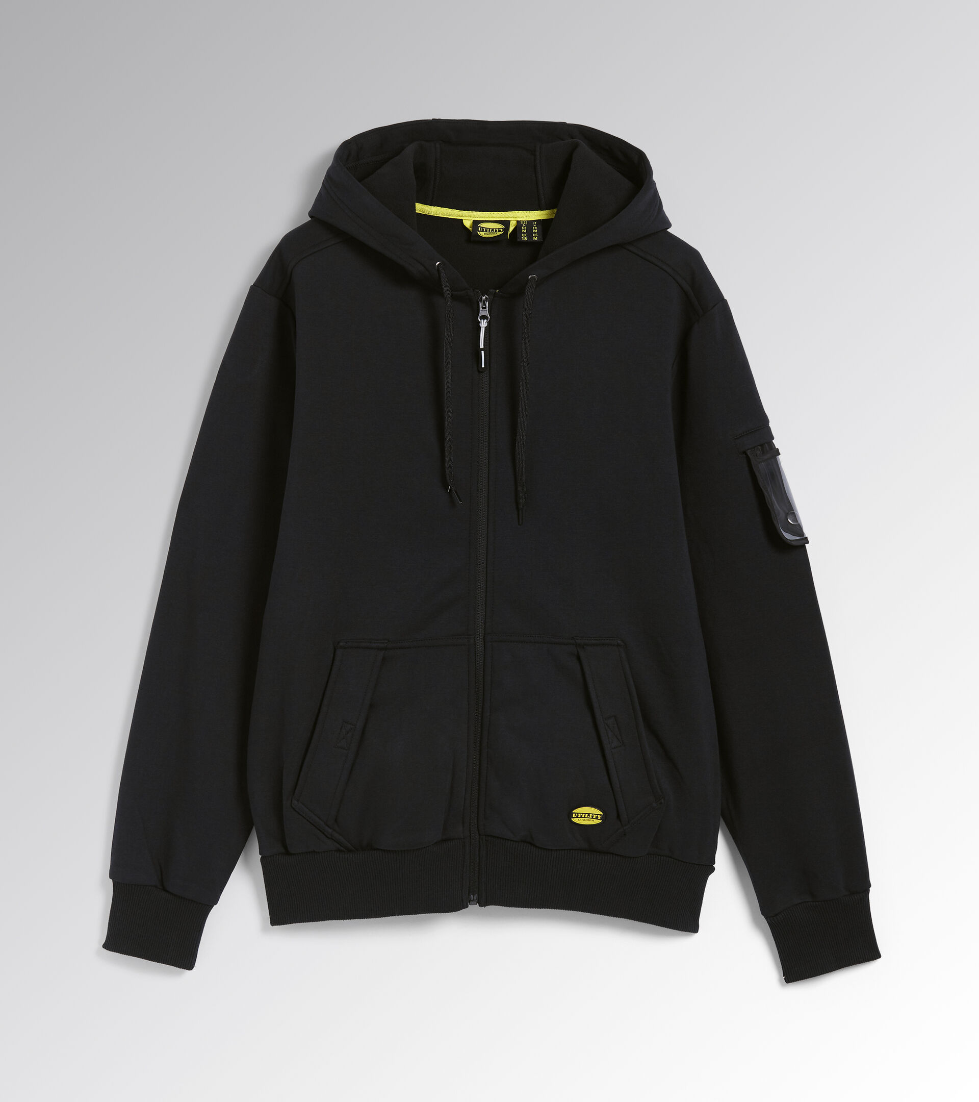 MEMBRANE HOODIE FZ, BLACK, hi-res
