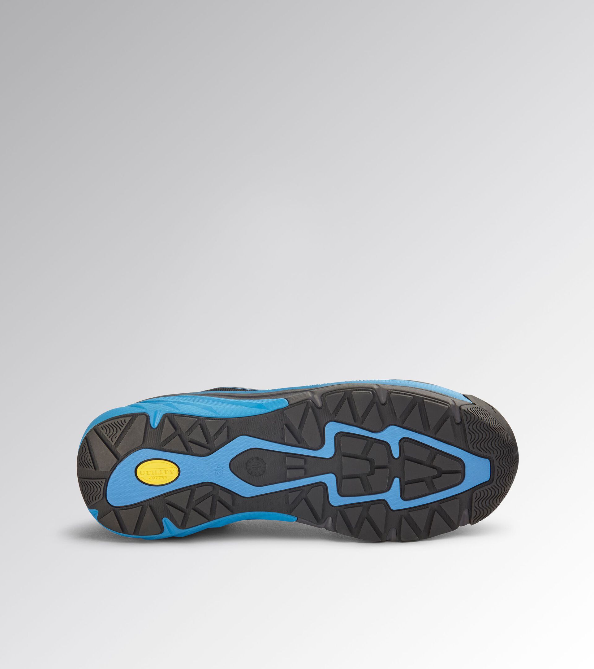 Low safety shoe VORTEX DA2 LOW S3S SC SR HRO ESD BLACK/IMPERIAL BLUE - Utility