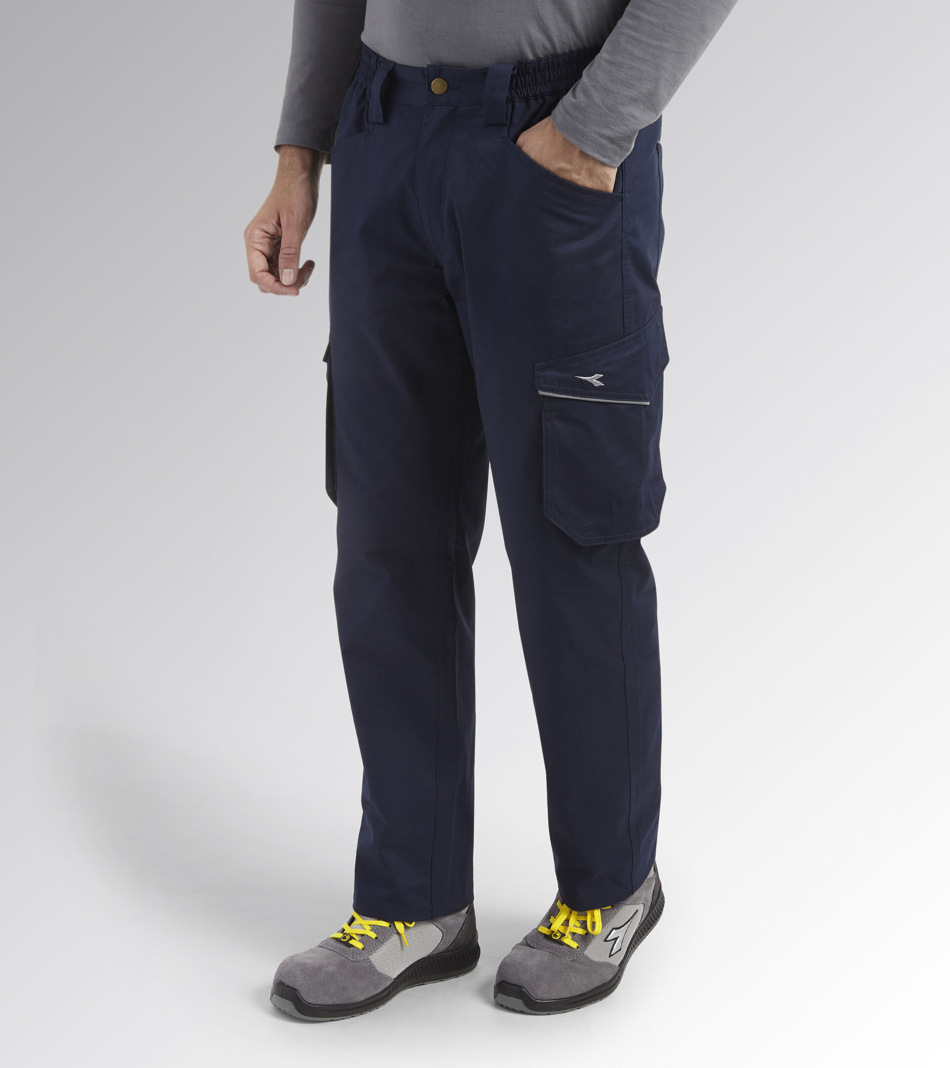 Pantalón de trabajo PANT STAFF LIGHT CARGO COTTON AZUL CHAQUETON - Utility