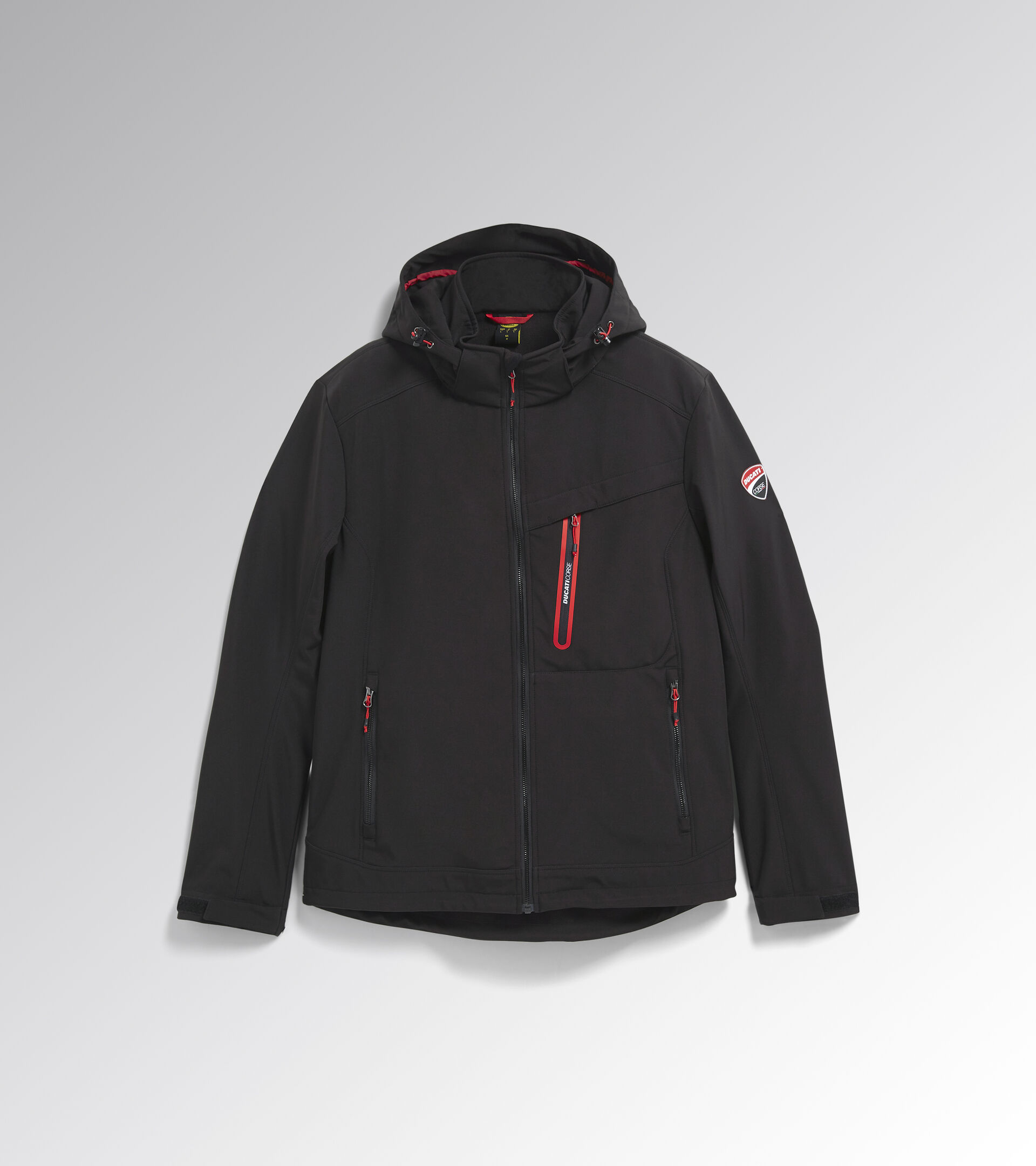 Softshell jacket - Diadora Utility x Ducati Corse JACKET SOFTSHELL DUCATI BLACK - Utility