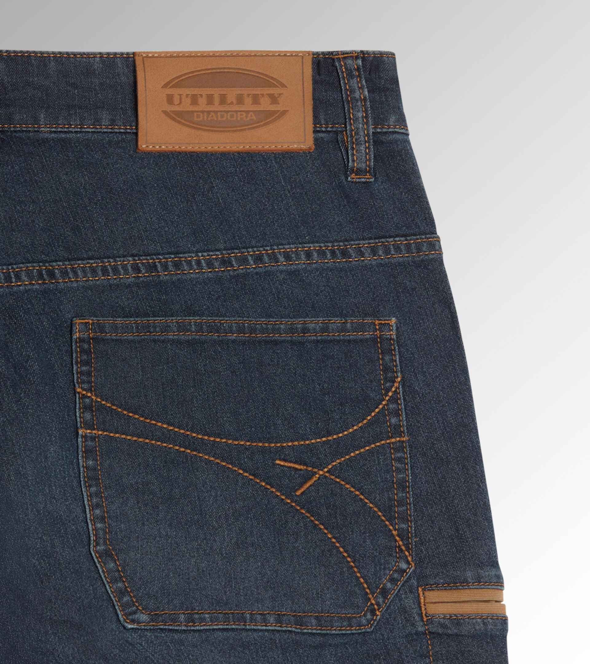 Light stretch workwear PANT STONE LITE PLUS BLUE DARK DENIM - Utility