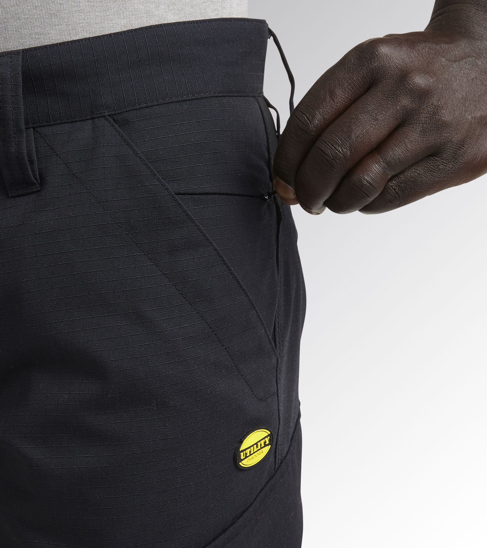 Pantalon de travail PANT RIPSTOP CARGO NOIR - Utility