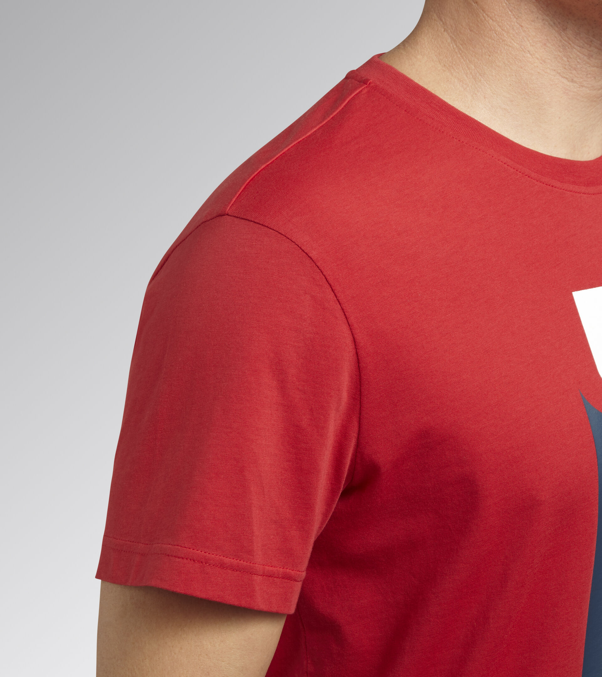 T-shirt de travail T-SHIRT GRAPHIC ORGANIC AUTHENTIQUE ROUGE/CERISE DE BA - Utility