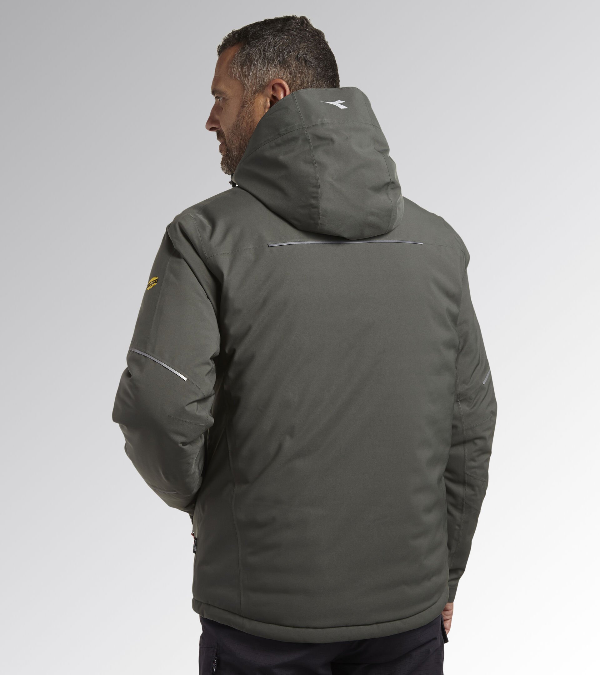 Work jacket PADDED JACKET CROSS GREEN THYME - Utility