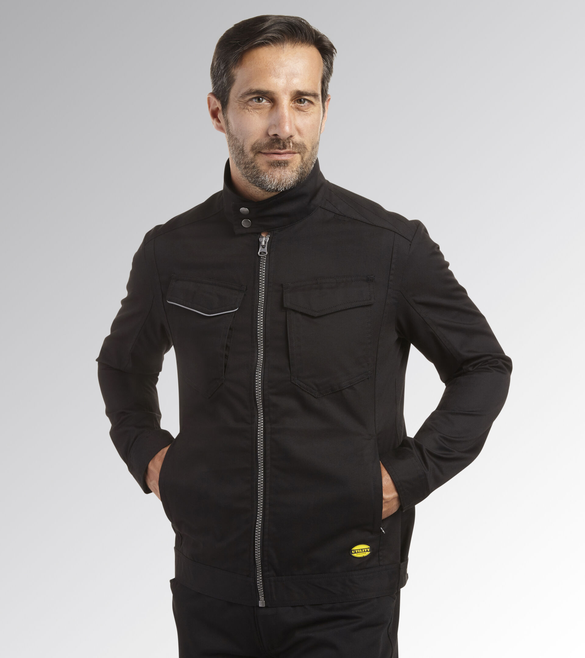 Chaqueta de trabajo WW JACKET POLY NEGRO - Utility