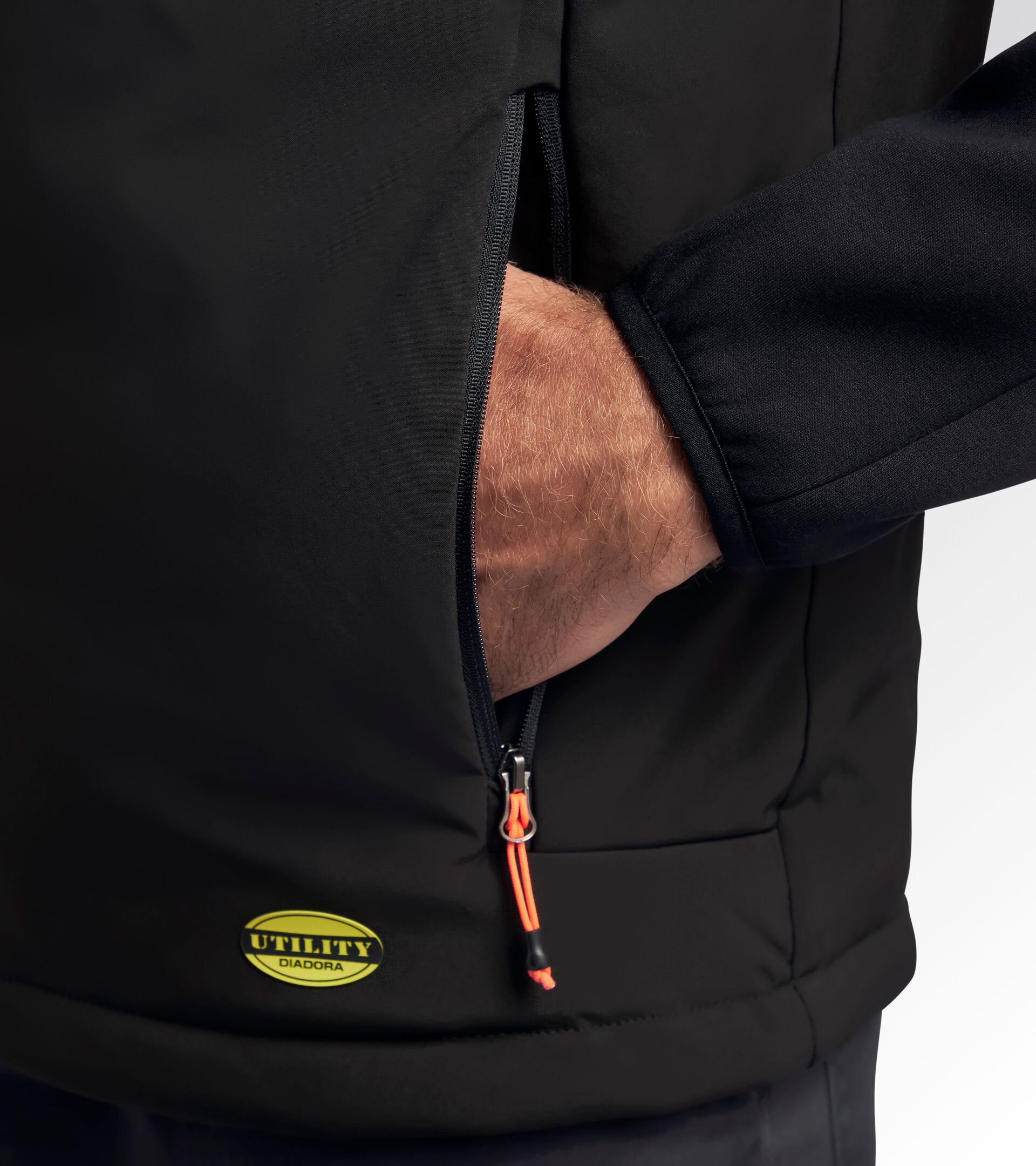 Work gilet PADDED VEST OSLO HYBRID BLACK/PHANTOM - Utility