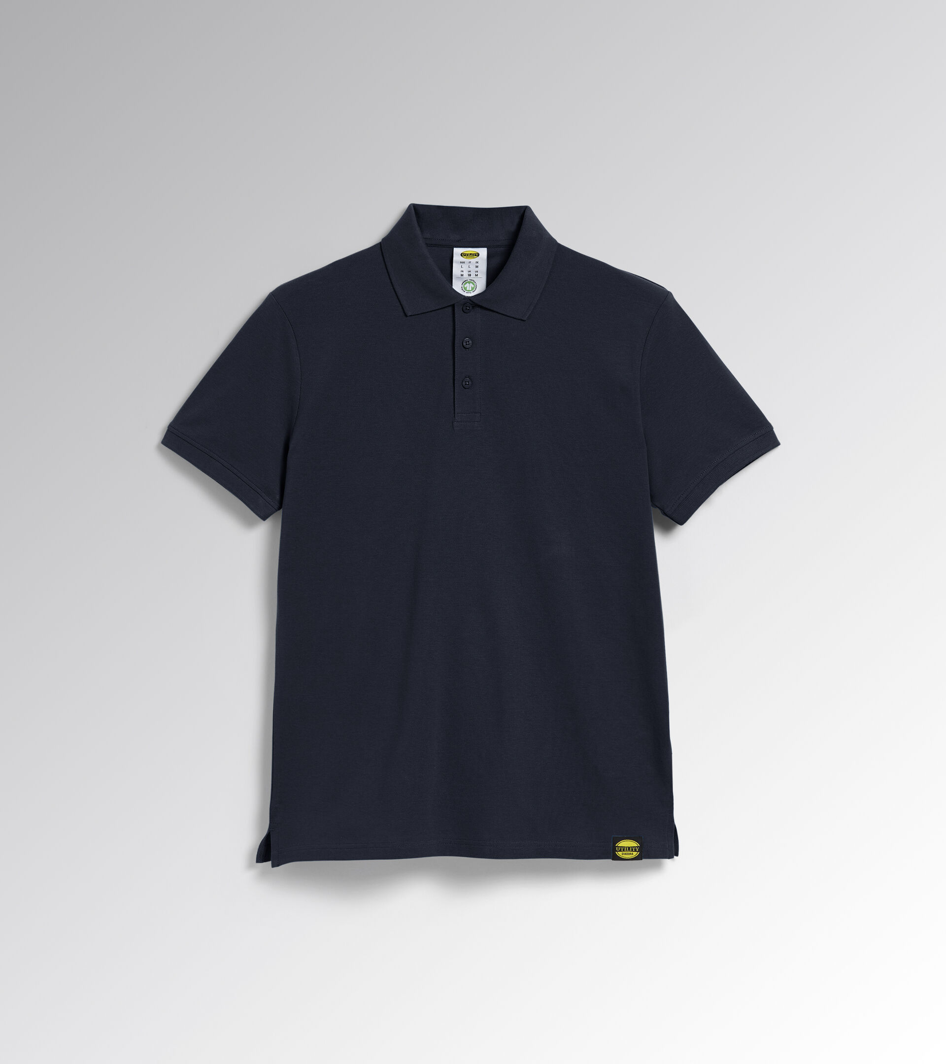 Short-sleeved work polo shirt POLO MC ATLAR ORGANIC CLASSIC NAVY - Utility