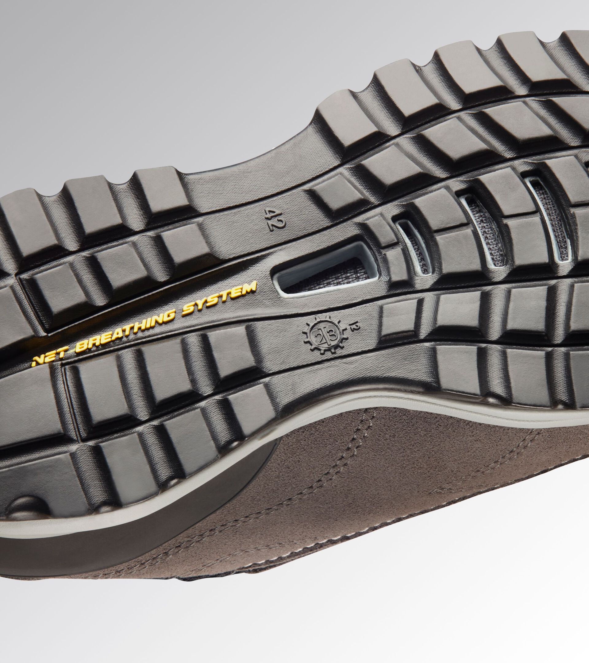 Low safety shoe GLOVE NET LOW S3L FO SR HRO ESD WIND GRAY - Utility