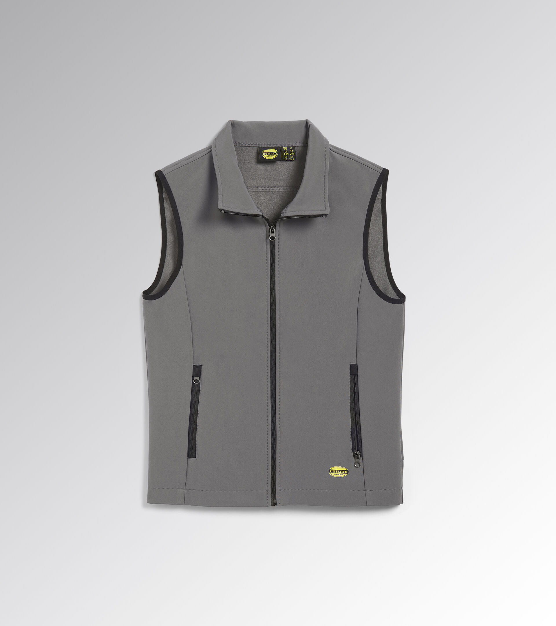 Work gilet SHELL VEST LEVEL STEEL GRAY - Utility