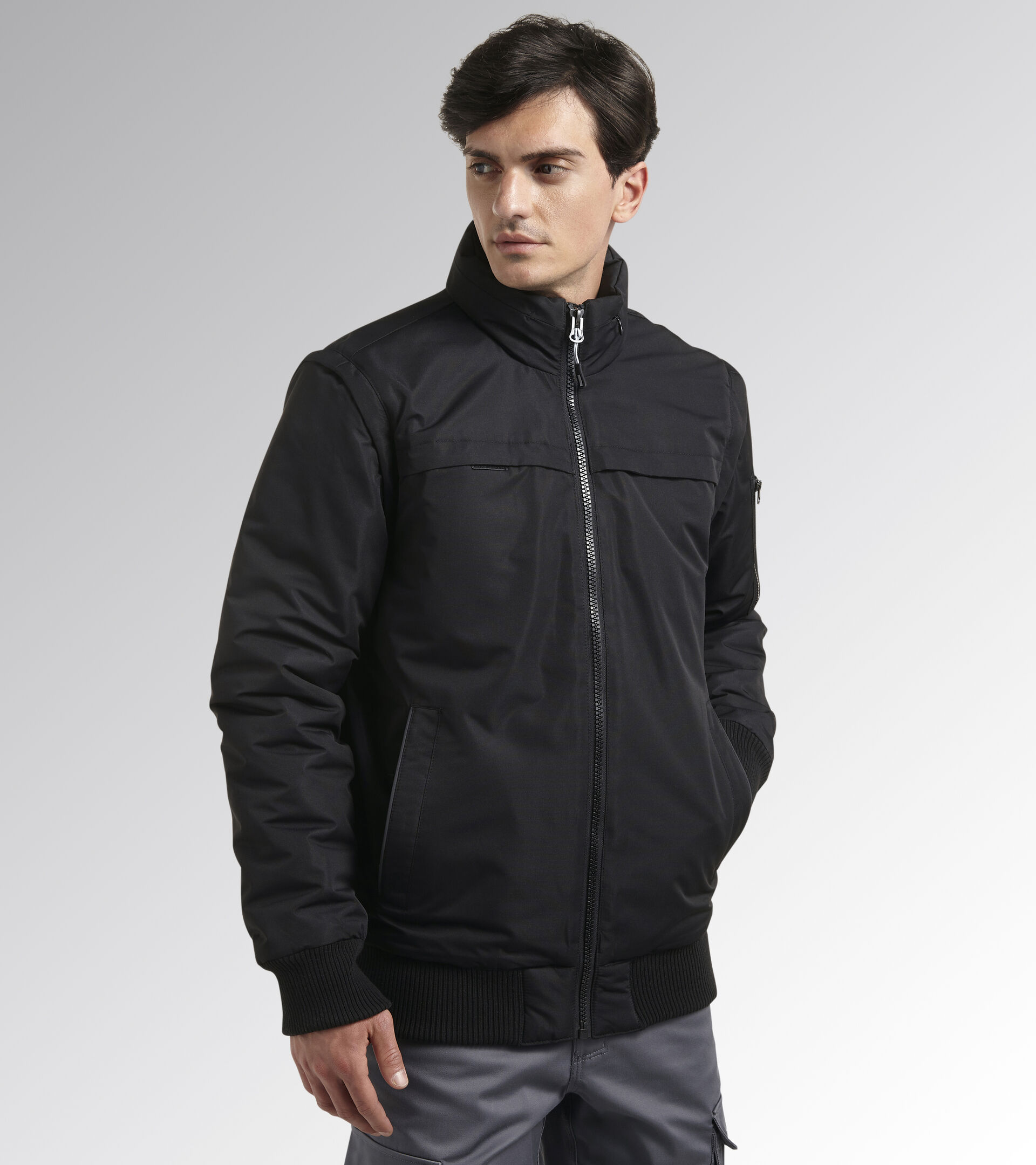 Arbeitsjacke BOMBER D-SWAT SCHWARZ - Utility