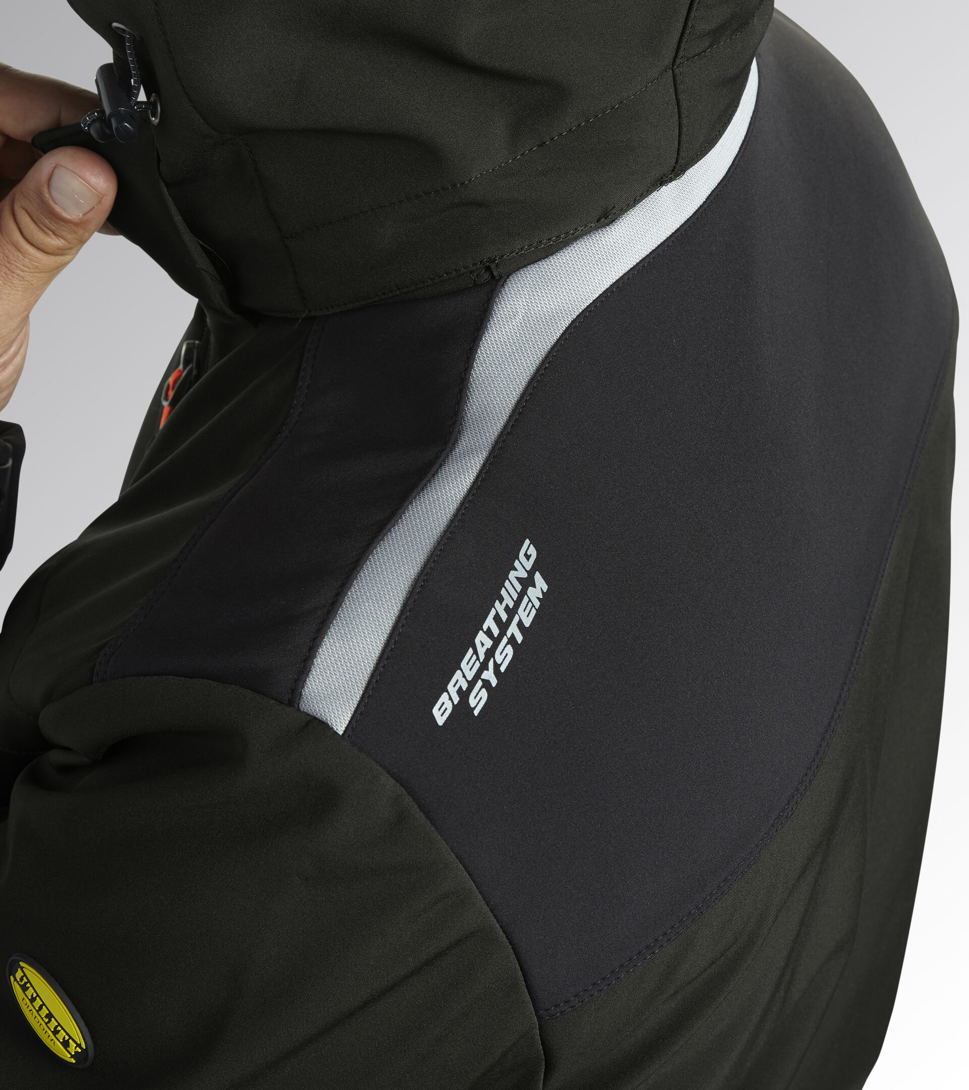 Arbeitsjacke SOFTSHELL CARBON TECH ASPHALT - Utility