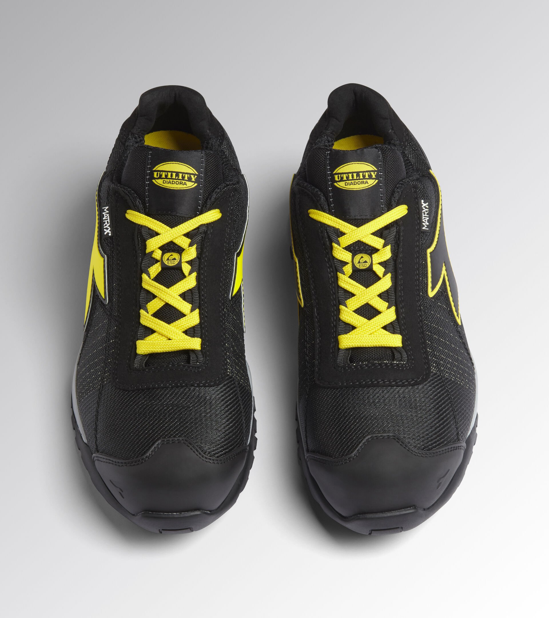 Low safety shoe GLOVE MDS MTX LOW S1P HRO SRC ESD BLACK/YELLOW - Utility
