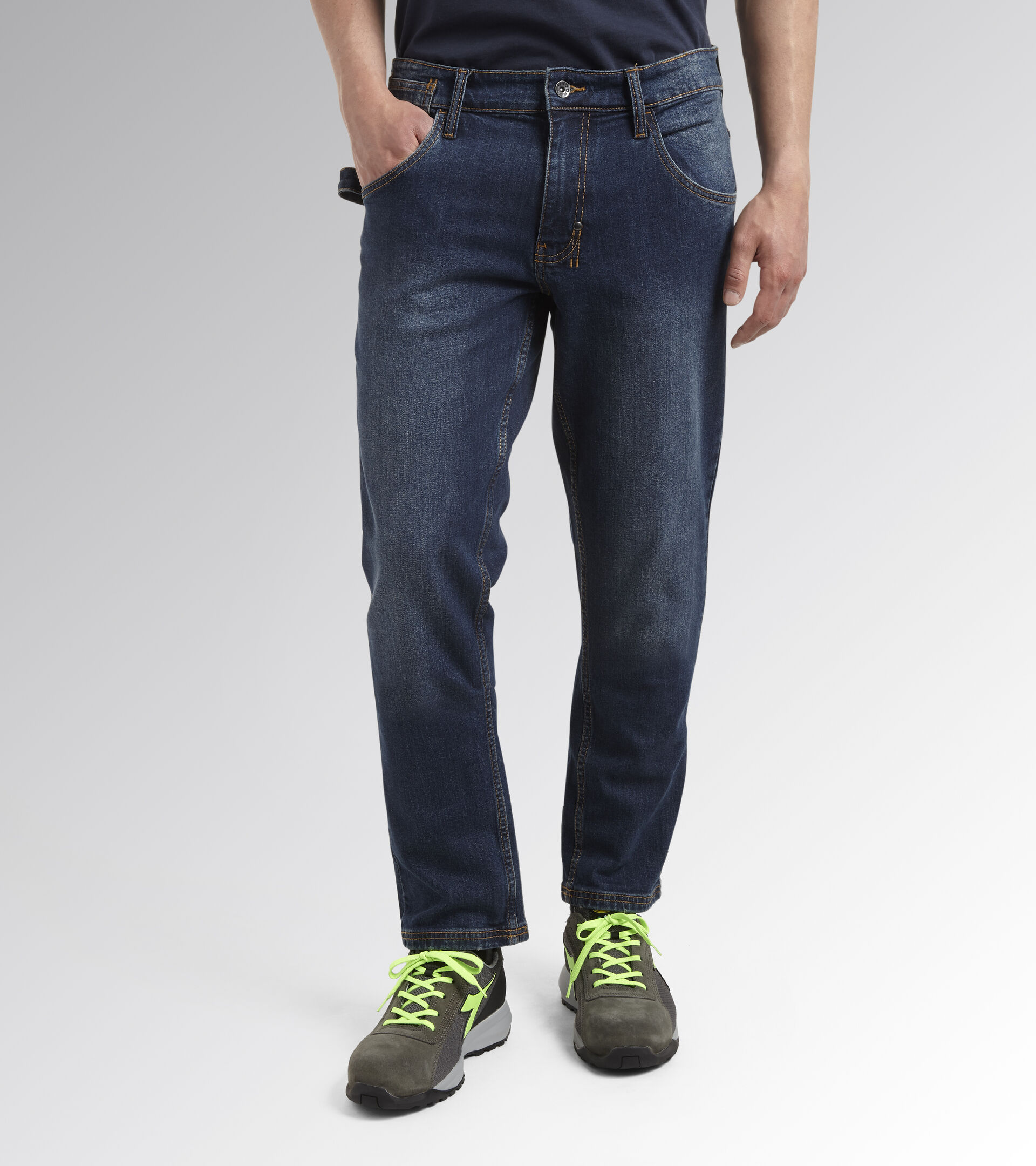 Arbeitsjeans PANT STONE BLAU VERWASCHENE JEANS - Utility