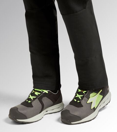 Chaussures de s&eacute;curit&eacute; basses S1PS GLOVE A.BOX LOW GHOST S1PS NOIR/JAUNE FLUO - Utility