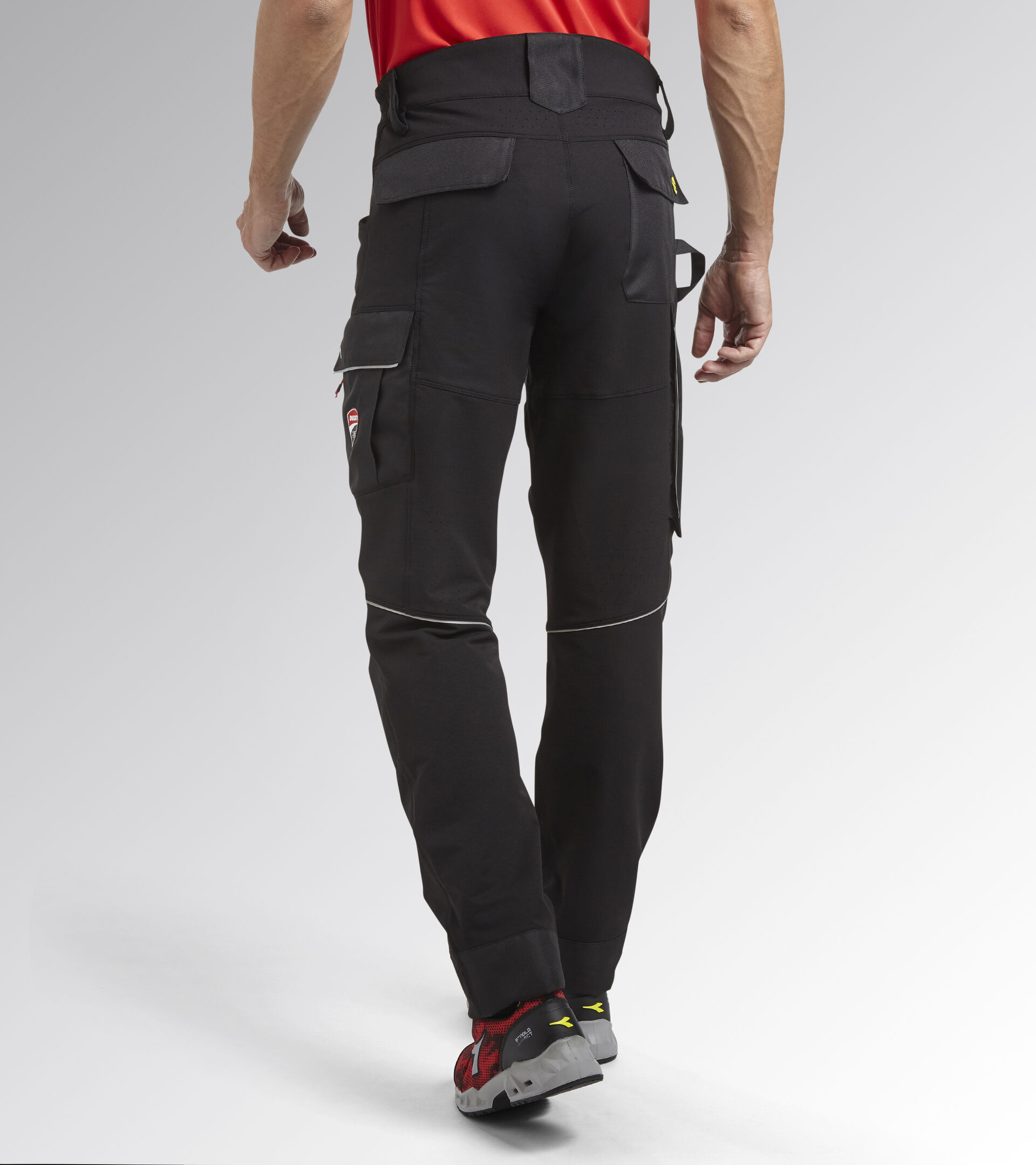 Pantalon de travail -  Diadora Utility x Ducati Corse PANT PERFORMANCE DUCATI NOIR - Utility