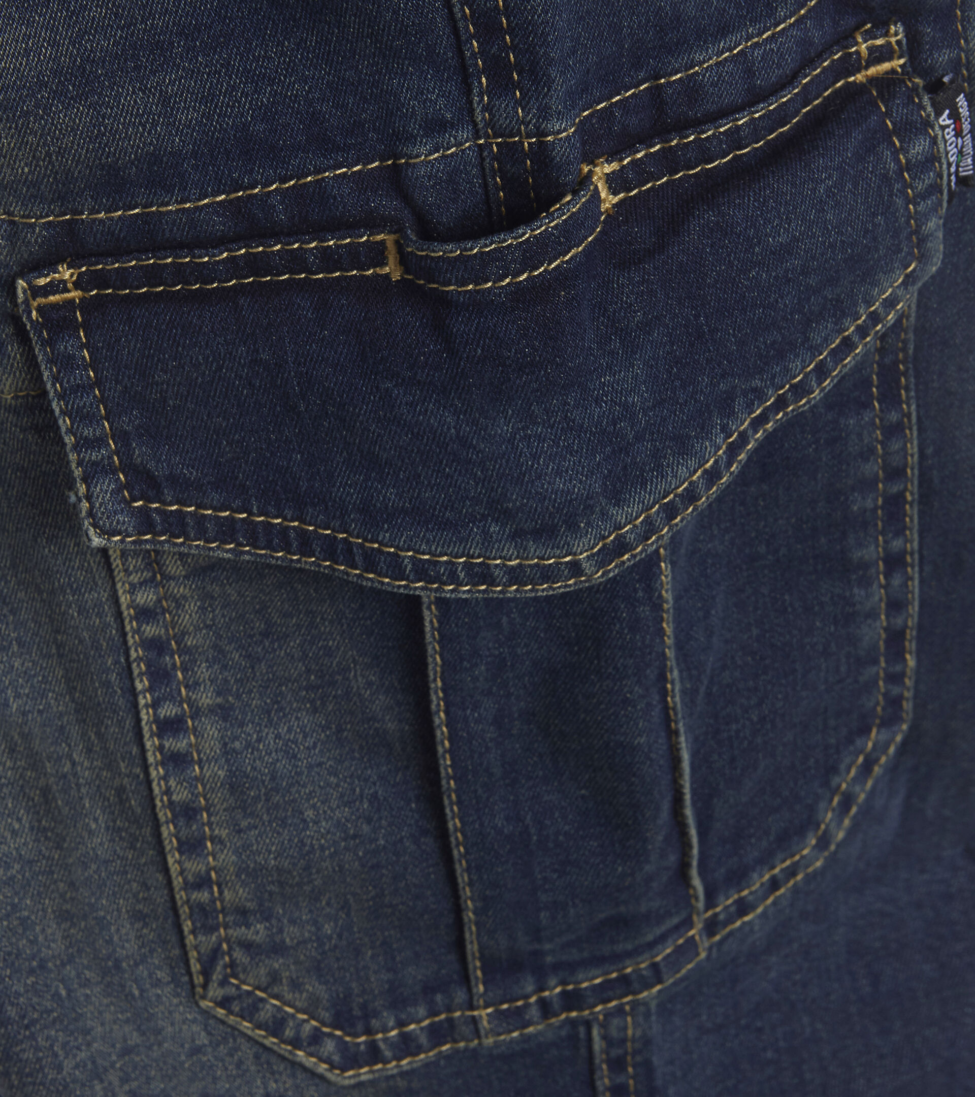 Pantalon de travail en jean STONE PLUS DIRTY WASHING bleu T42