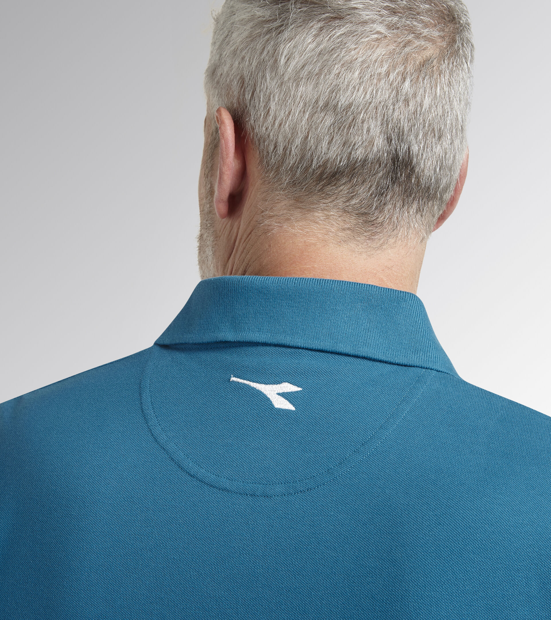 Short-sleeved work polo shirt POLO MC ATLAR ORGANIC CELESTIAL BLUE - Utility