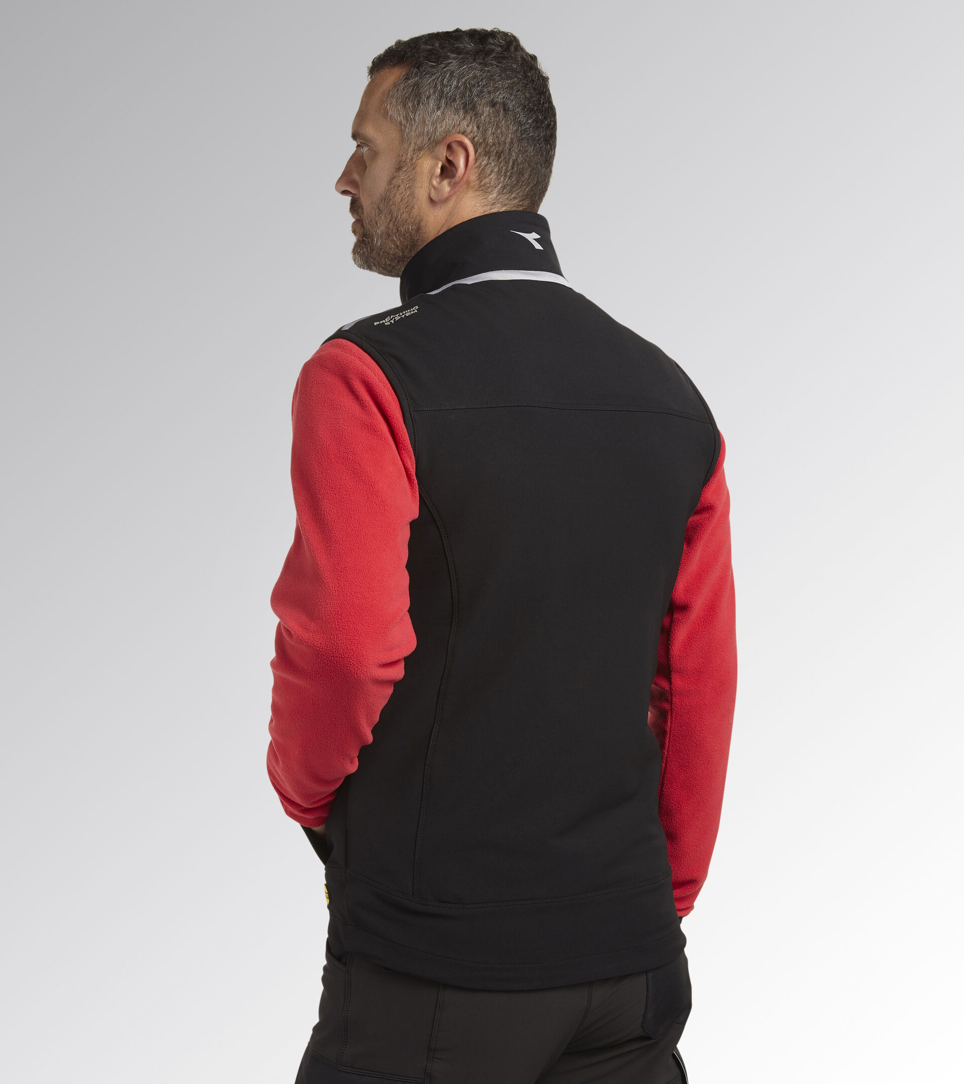 Work gilet VEST CARBON TECH BLACK - Utility