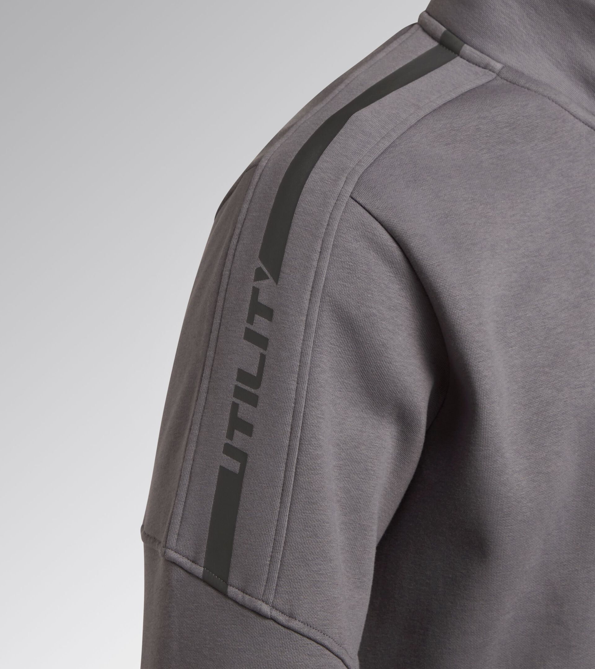 Arbeits-Sweater SWEATSHIRT FZ ROCK STAHLGRAU - Utility