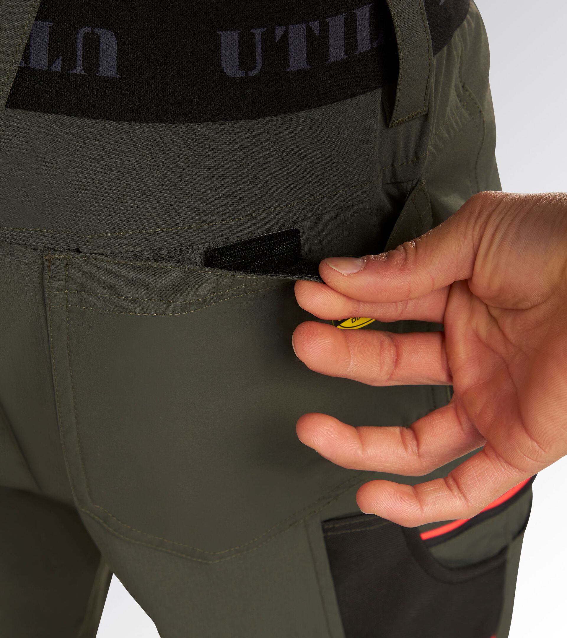 Bermuda work shorts BERMUDA SHADOW GREEN DEEP DEPTHS - Utility