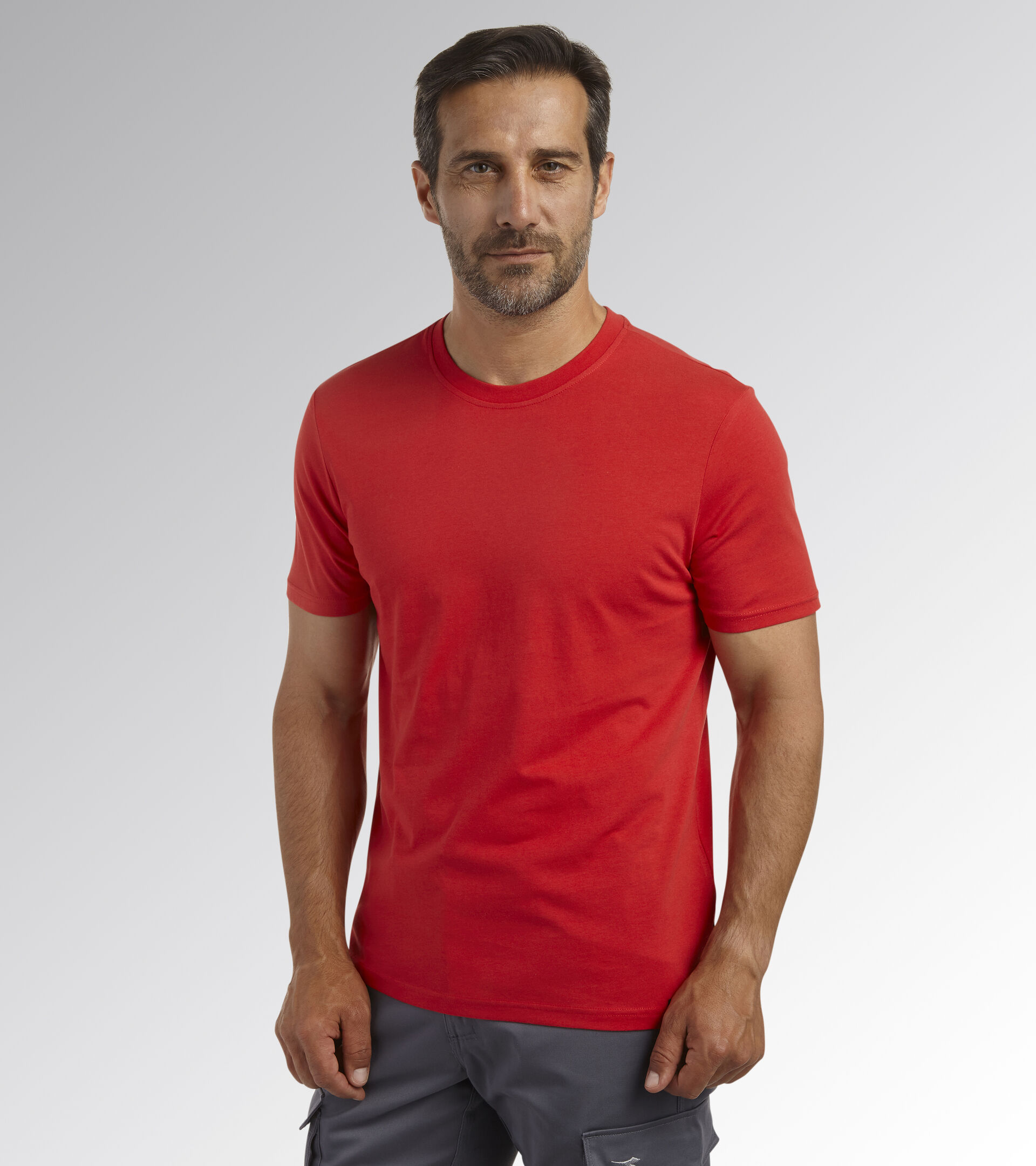 Short-sleeved work T-shirt T-SHIRT MC ATONY ORGANIC TRUE RED - Utility