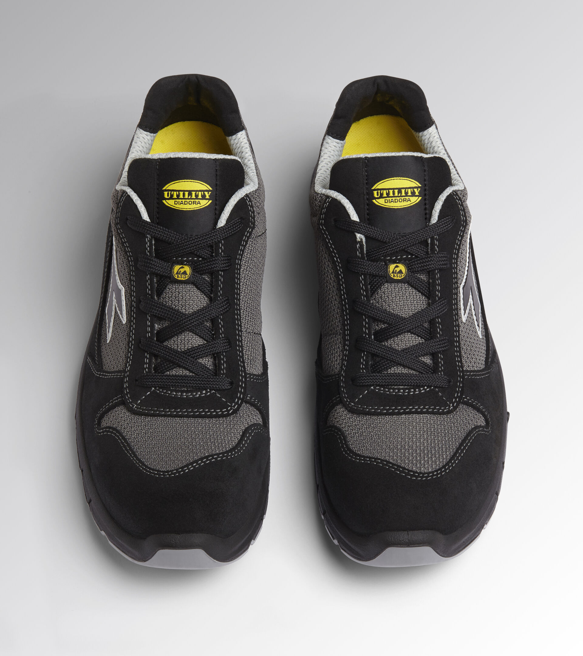 RUN TEXT LOW MET FREE S1PL FO SR ESD, BLACK /CHARCOAL GRAY, hi-res