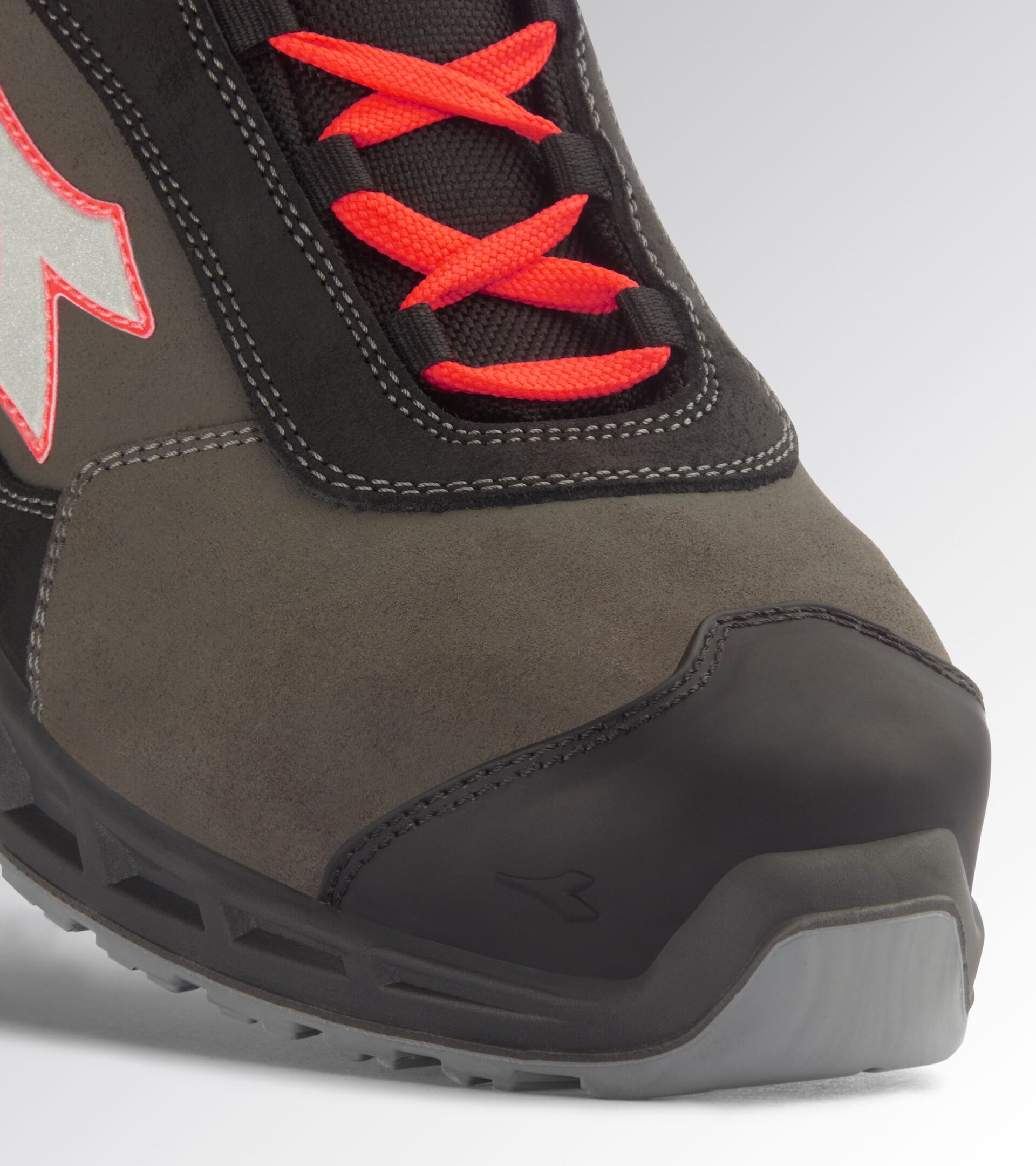 SHARK STAB IMP LEAT MID S3 SRC ESD, BLACK/RED FLUO, hi-res