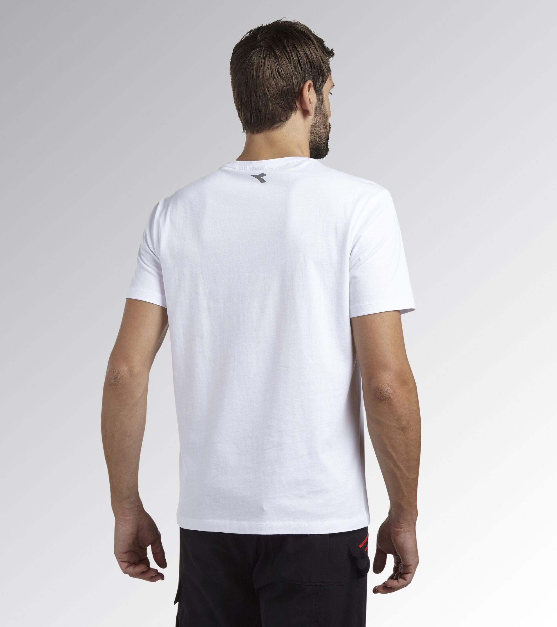 T-shirt manche courte -  Diadora Utility x Ducati Corse T-SHIRT GRAPHIC DUCATI BLANC VIF - Utility