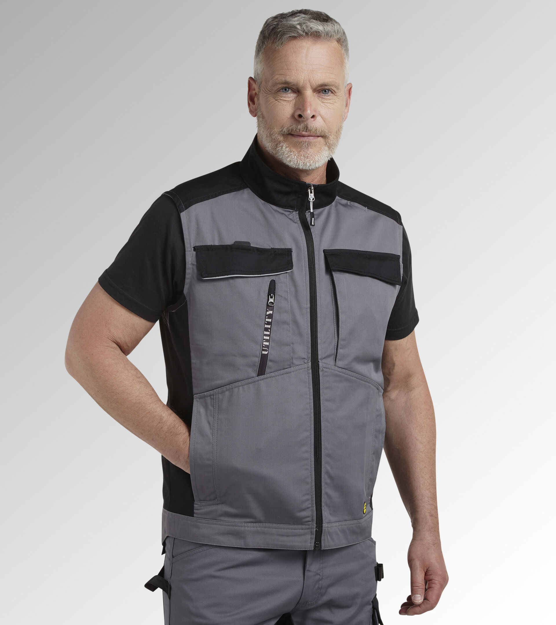 VEST EASYWORK LIGHT, STEEL GRAY, hi-res