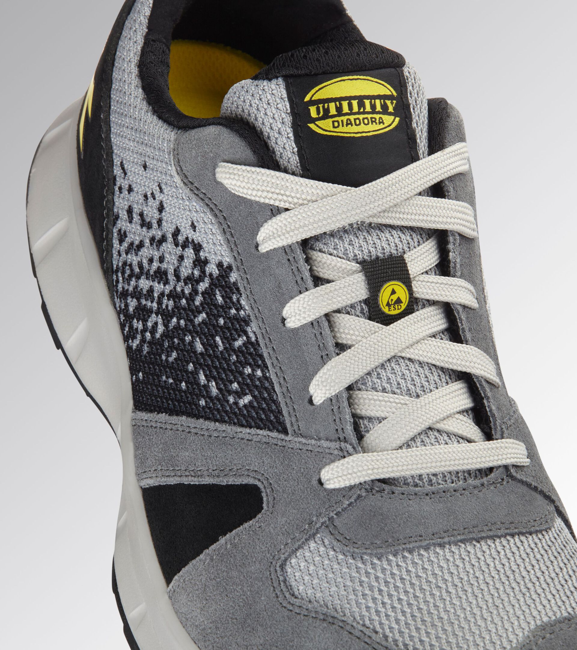 Low-cut safety shoes LITE LOW S1PS CASTLE ROCK /ALLUMINIUM - Utility