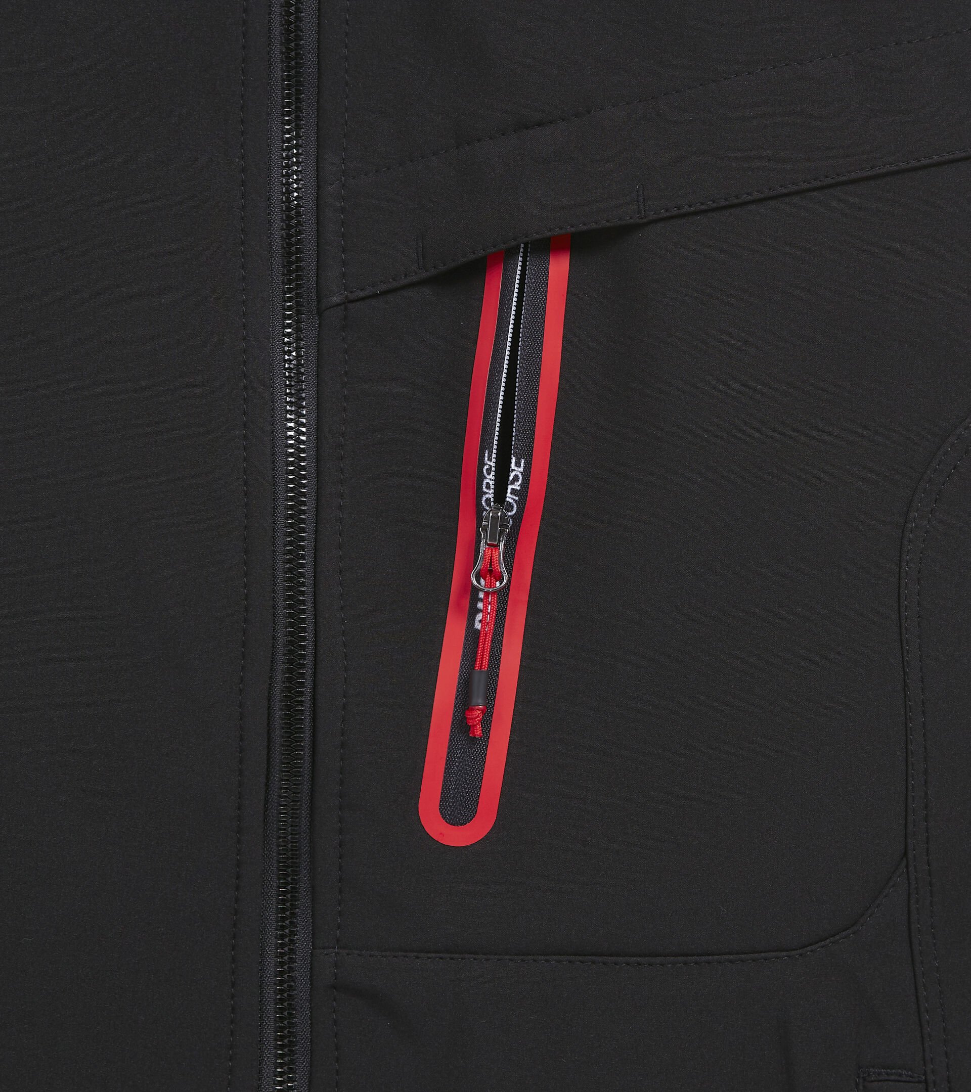 Vest - Diadora Utility x Ducati Corse VEST SOFTSHELL DUCATI BLACK - Utility