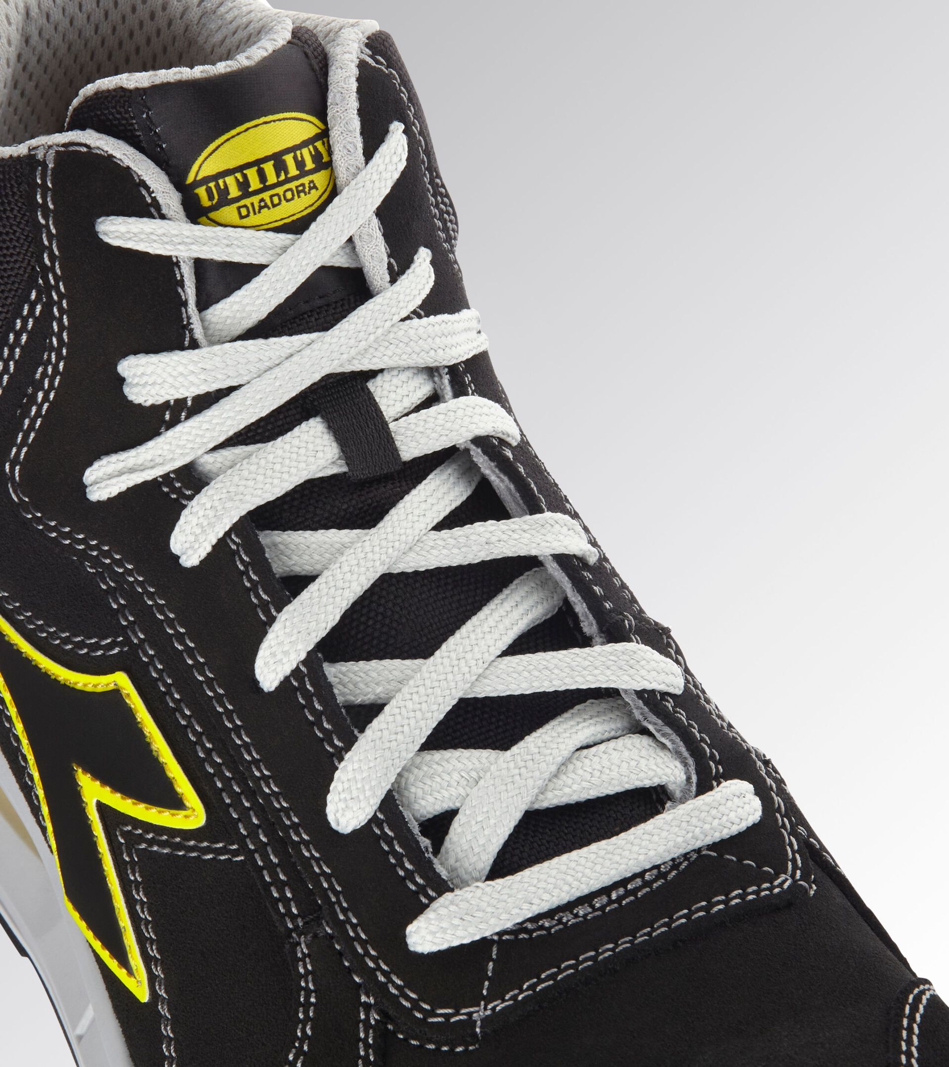 High safety shoe RUN NET AIRBOX MID S3S FO SR BLACK/BLACK - Utility