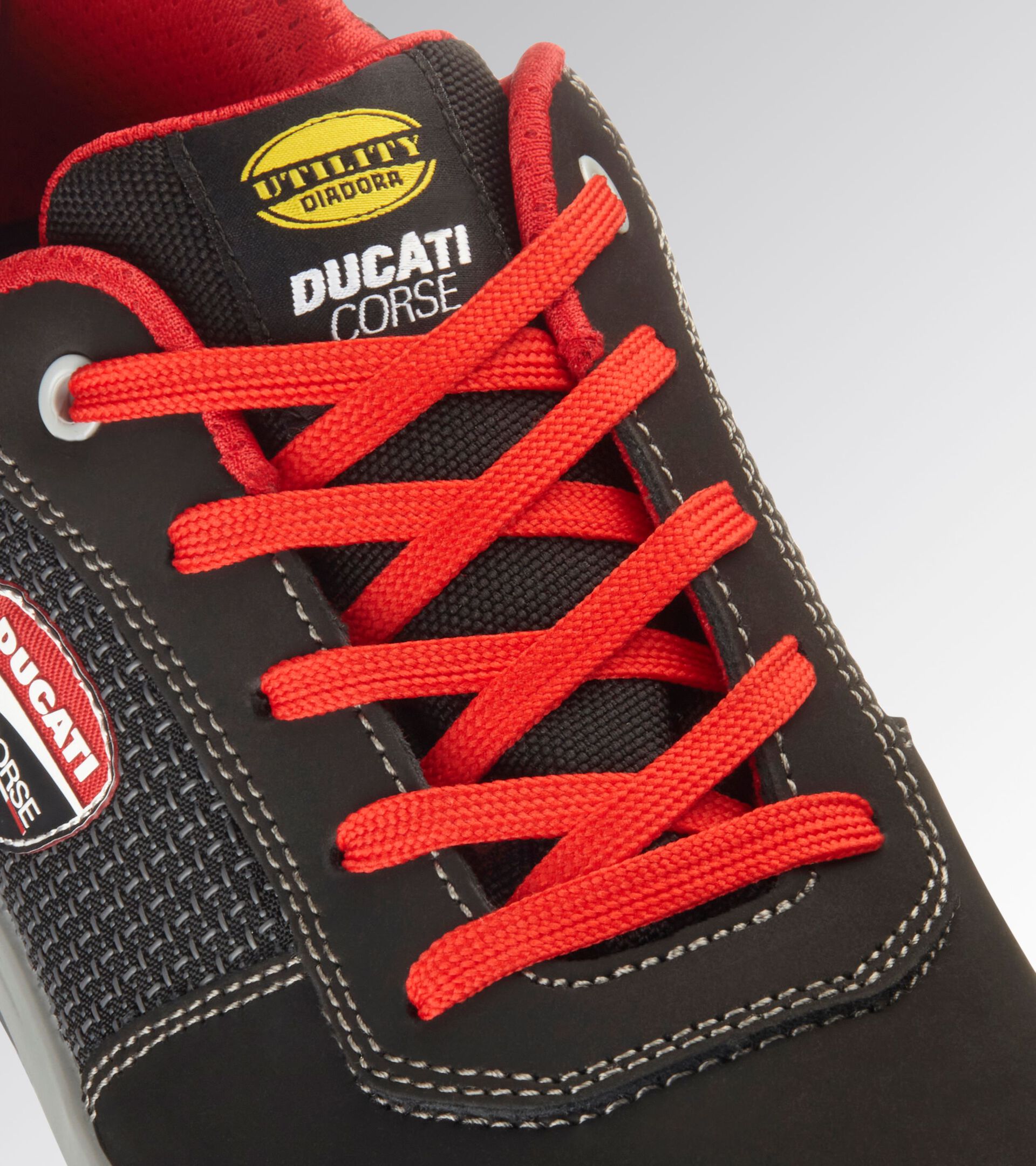 Low safety shoe - Diadora Utility x Ducati Corse SPEEDY RACE LOW S3S FO SR SC MET FREE BLACK/GRAY (C2541) - Utility