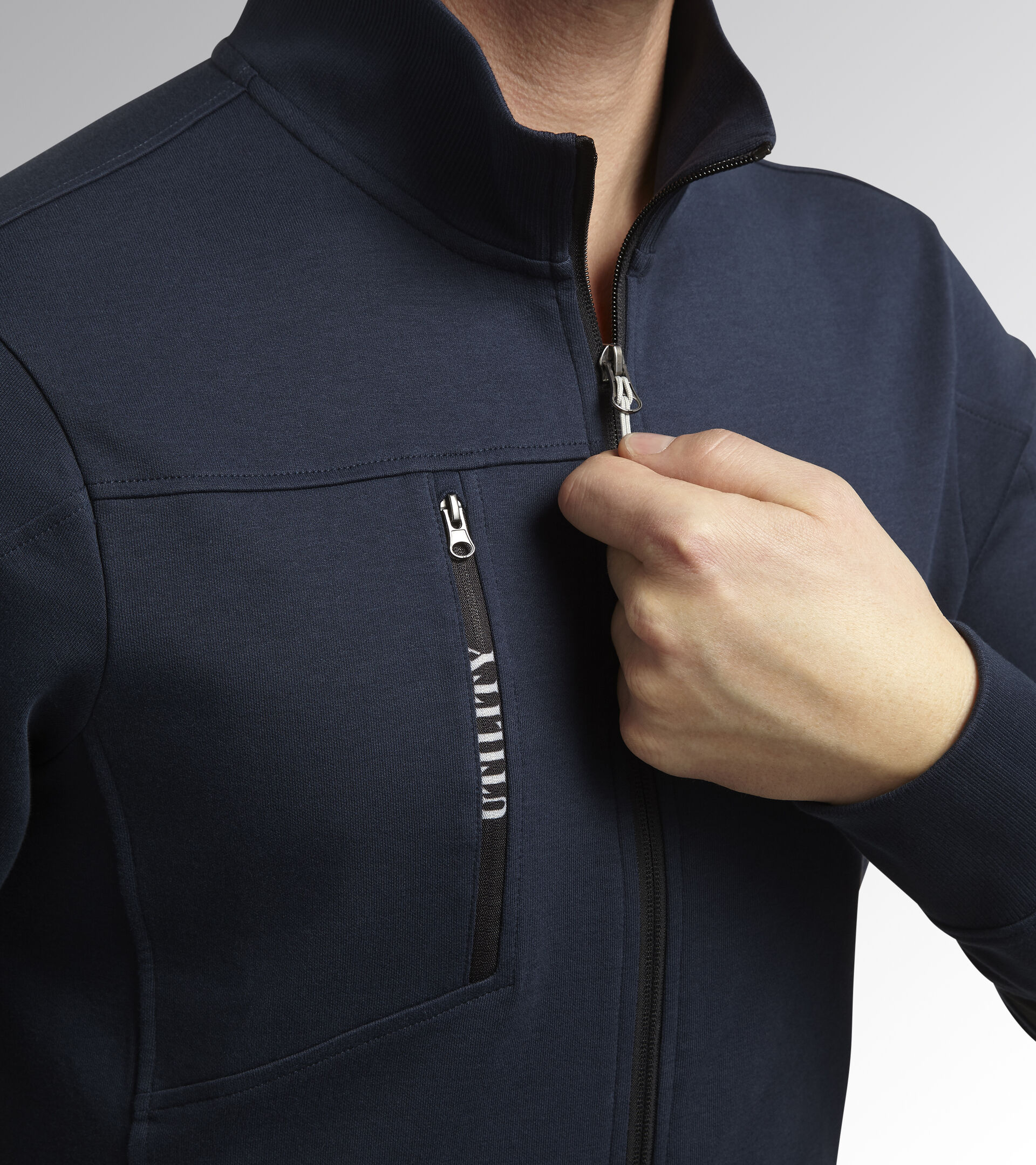 Sudadera de trabajo SWEATSHIRT ZIP LITEWORK AZUL CHAQUETON - Utility