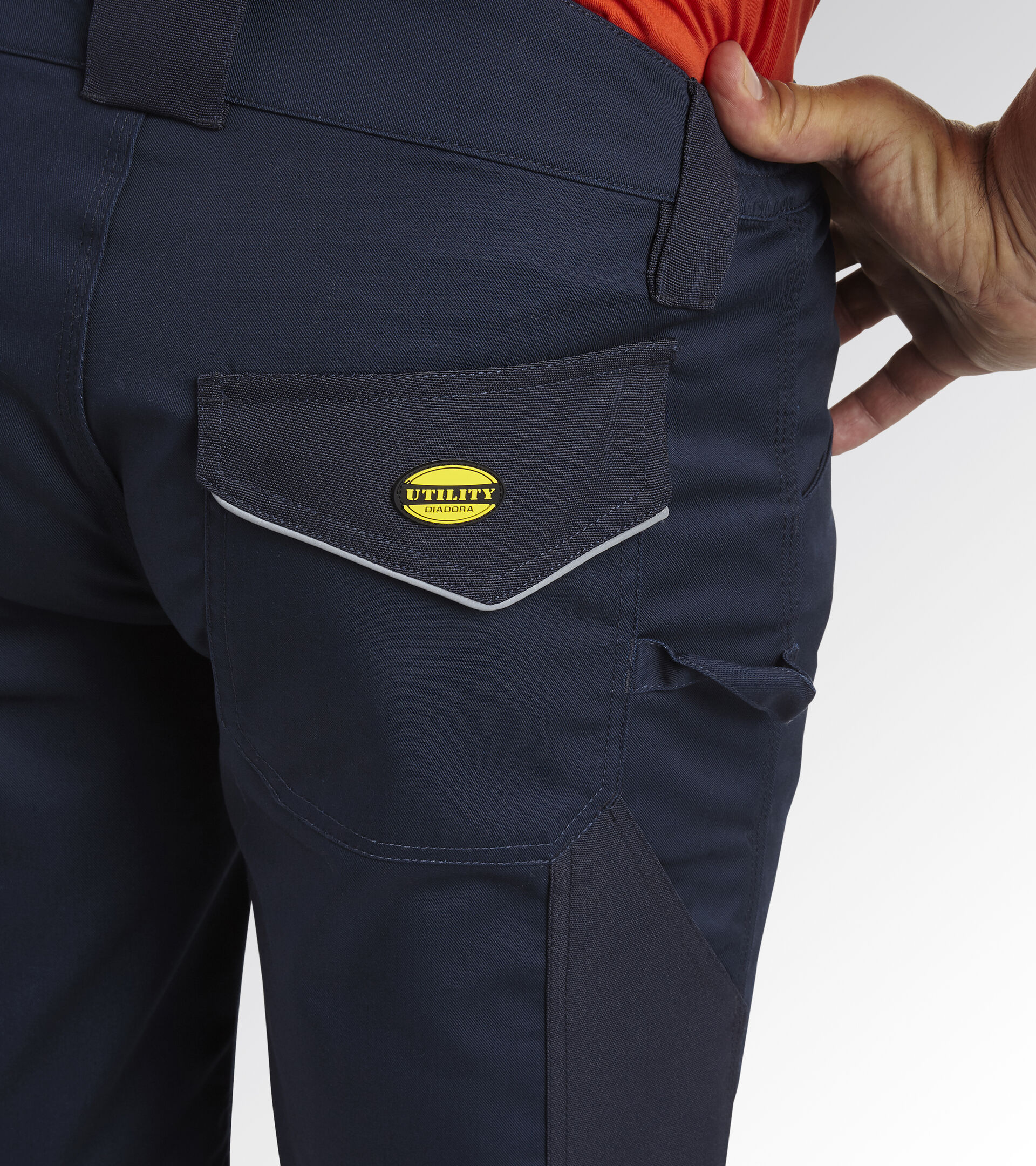 Bermudas de trabajo BERMUDA POLY AZUL CHAQUETON - Utility