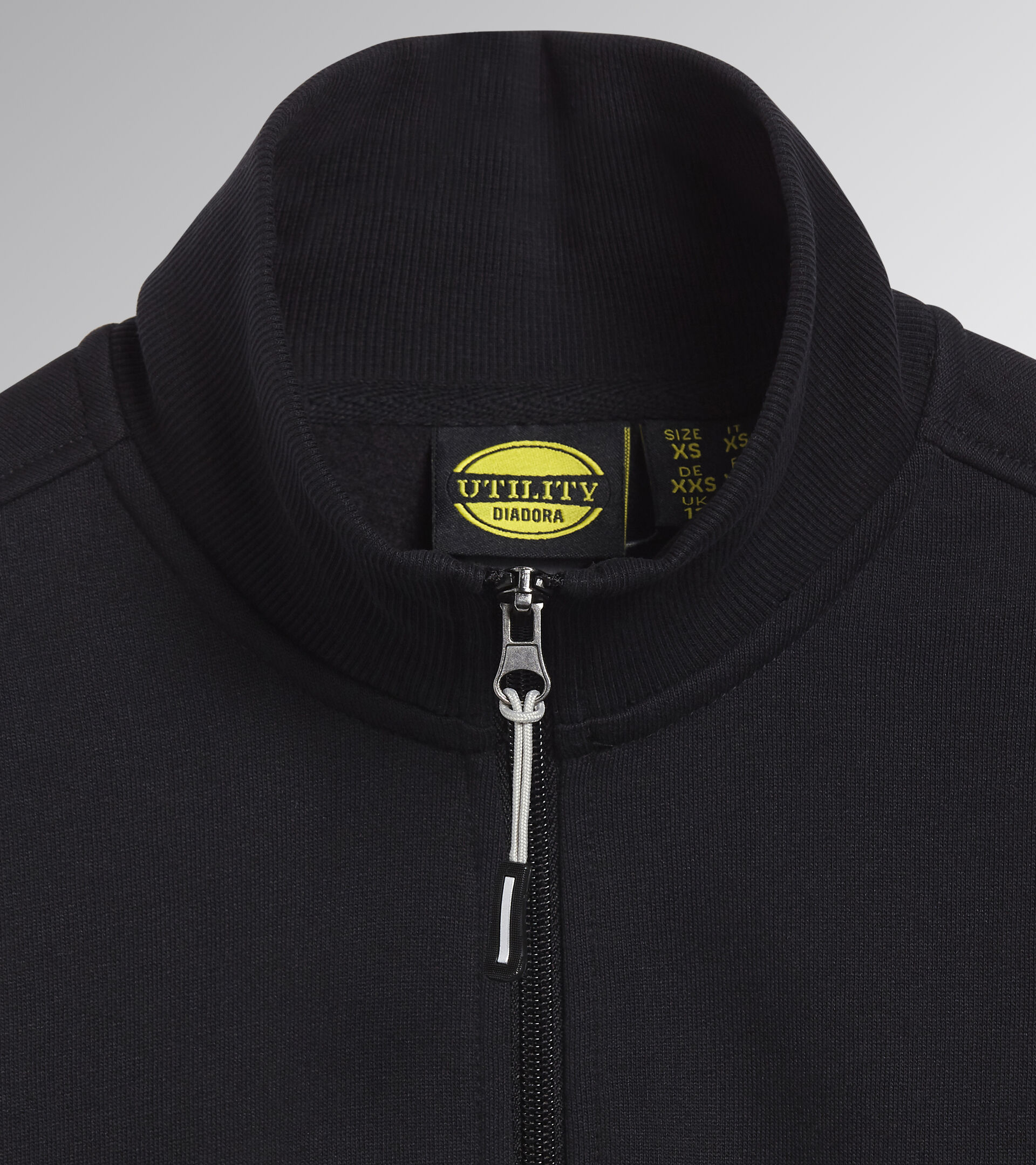SWEATSHIRT INDUSTRY HZ, BLACK, hi-res
