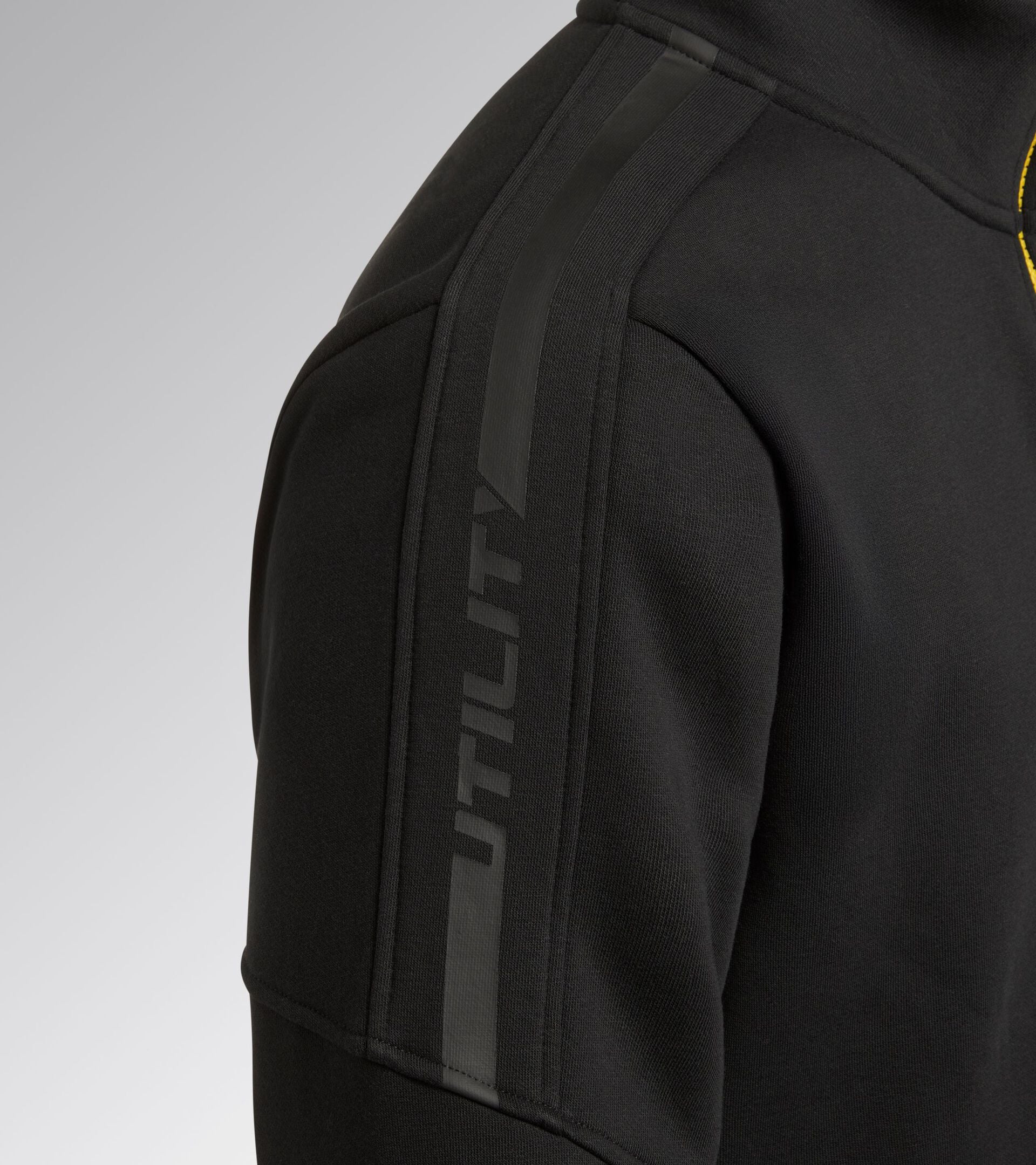 Work track jacket SWEATSHIRT FZ ROCK BLACK - Utility