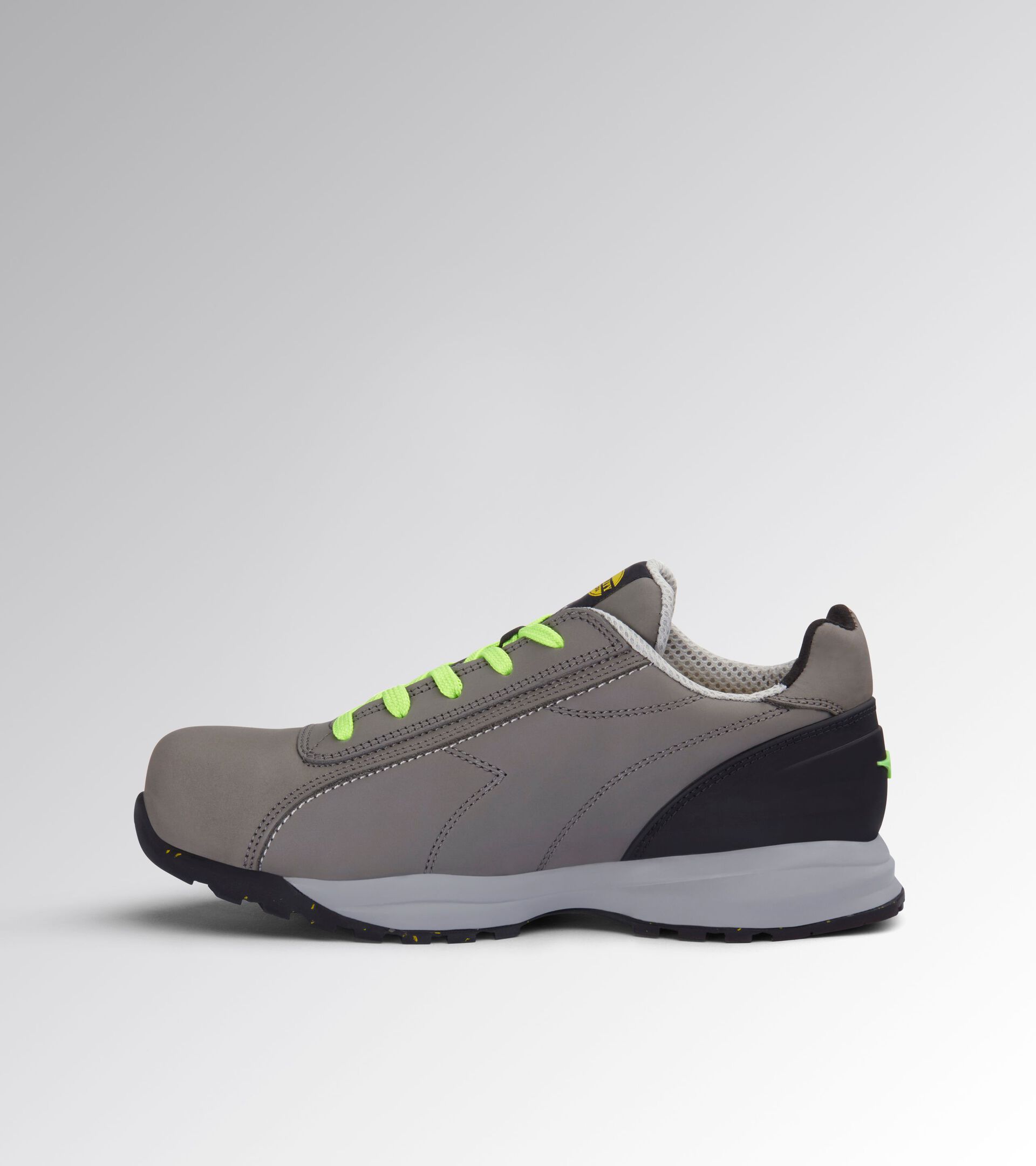 Low safety shoe GLOVE MDS LOW S3S FO HRO SR COAL/GREEN FLUO - Utility