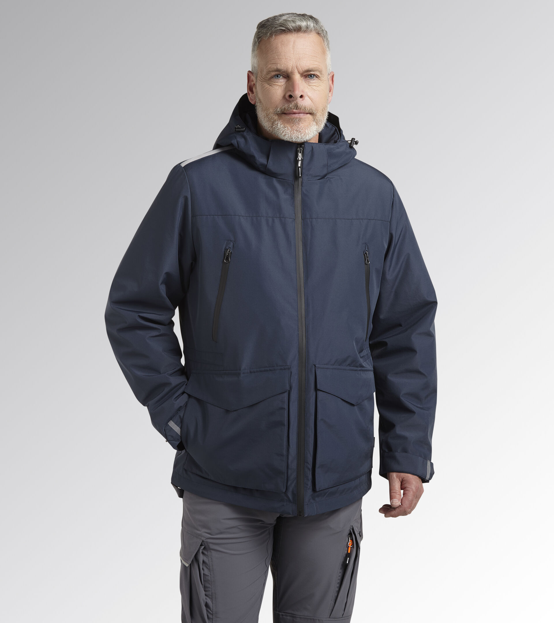 Veste de travail PADDED JACKET TECH BLEU NUITS - Utility