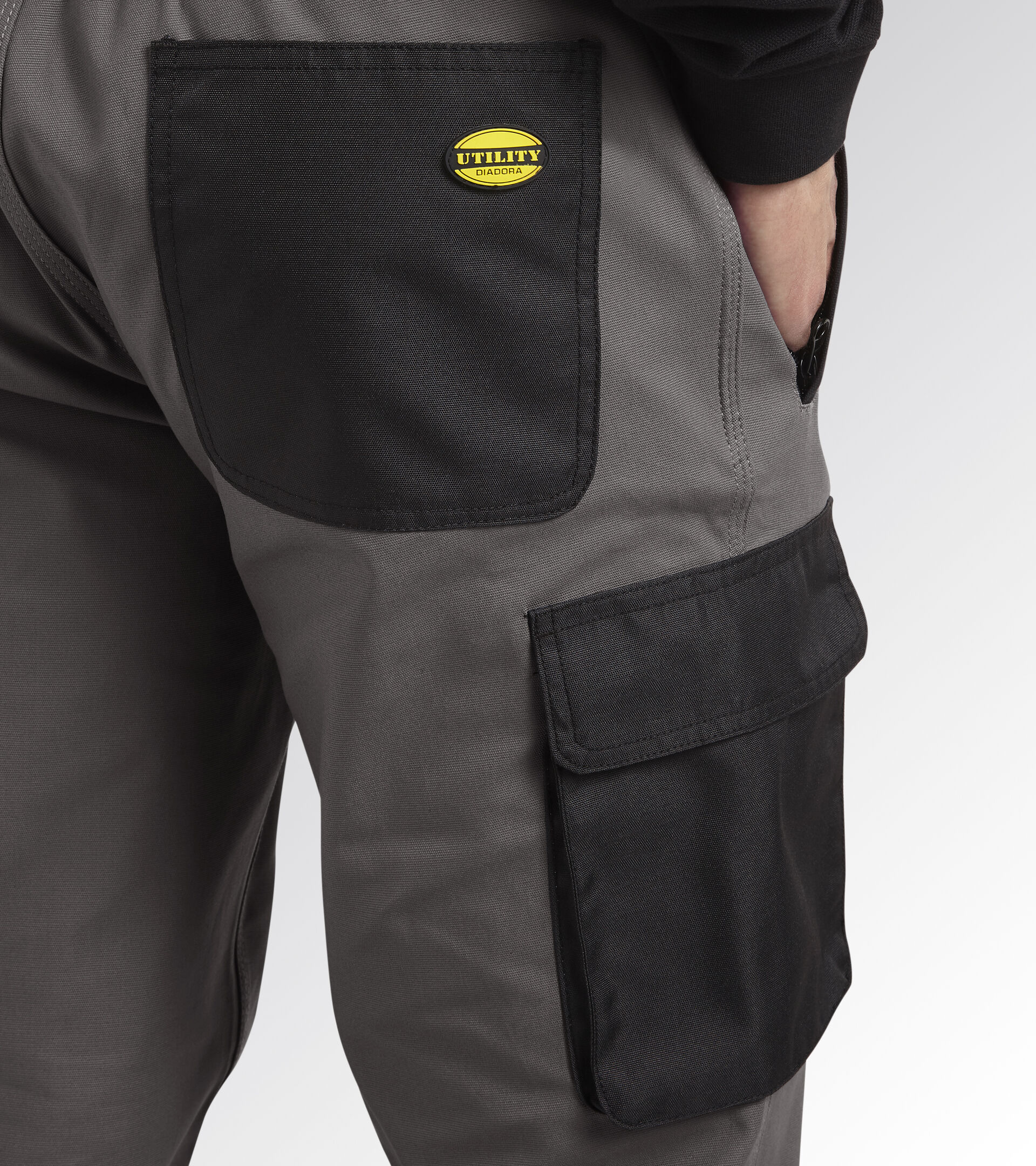 Work trousers PANT STRETCH CARGO RAIN GRAY - Utility