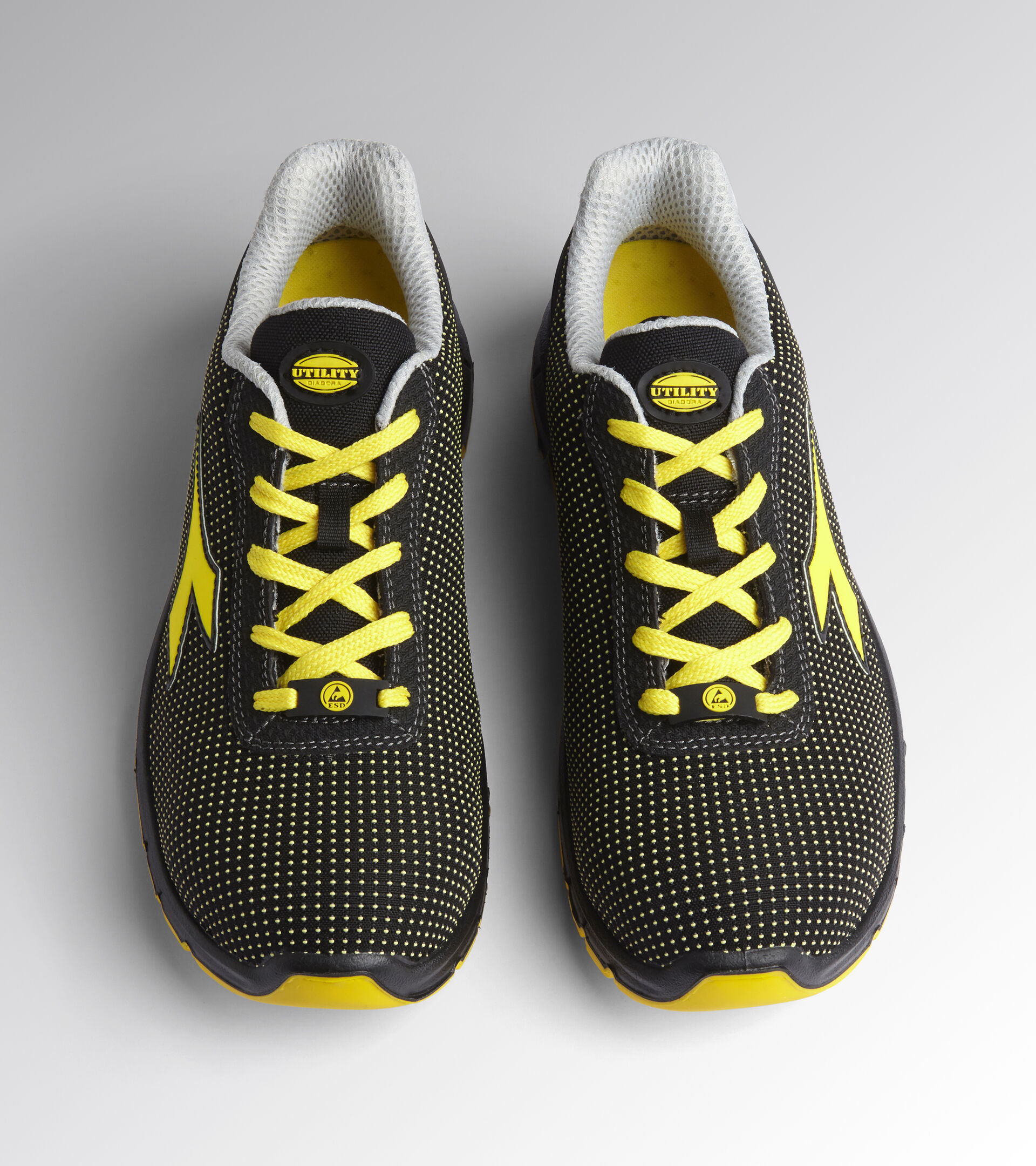 Scarpa antinfortunistica bassa RUN ATOM LOW S3 SRC ESD NERO/GIALLO UTILITY - Utility