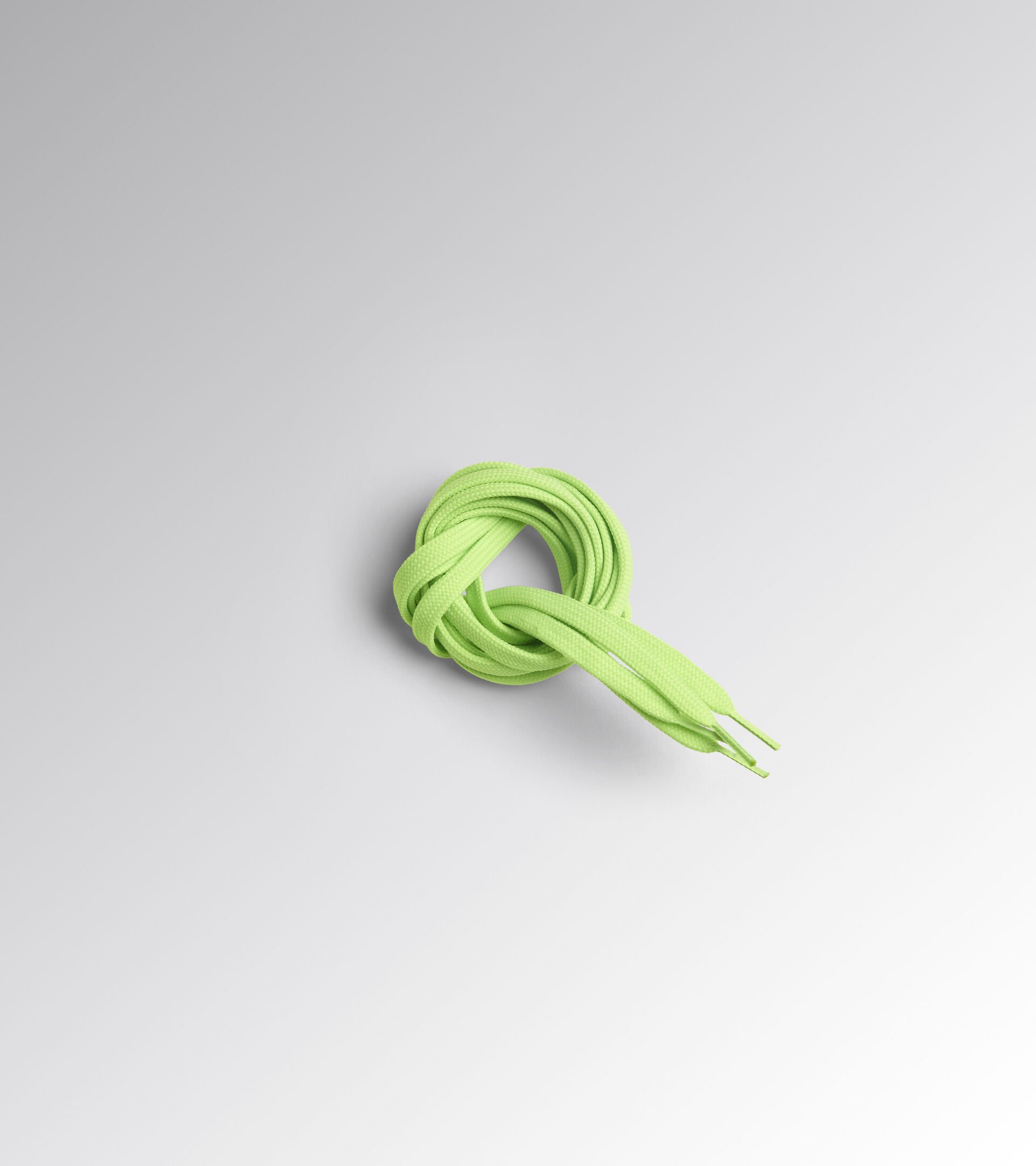 Laces for Utility shoes FLAT LACES THERMO 100 GREEN FLUO 909 C - Utility