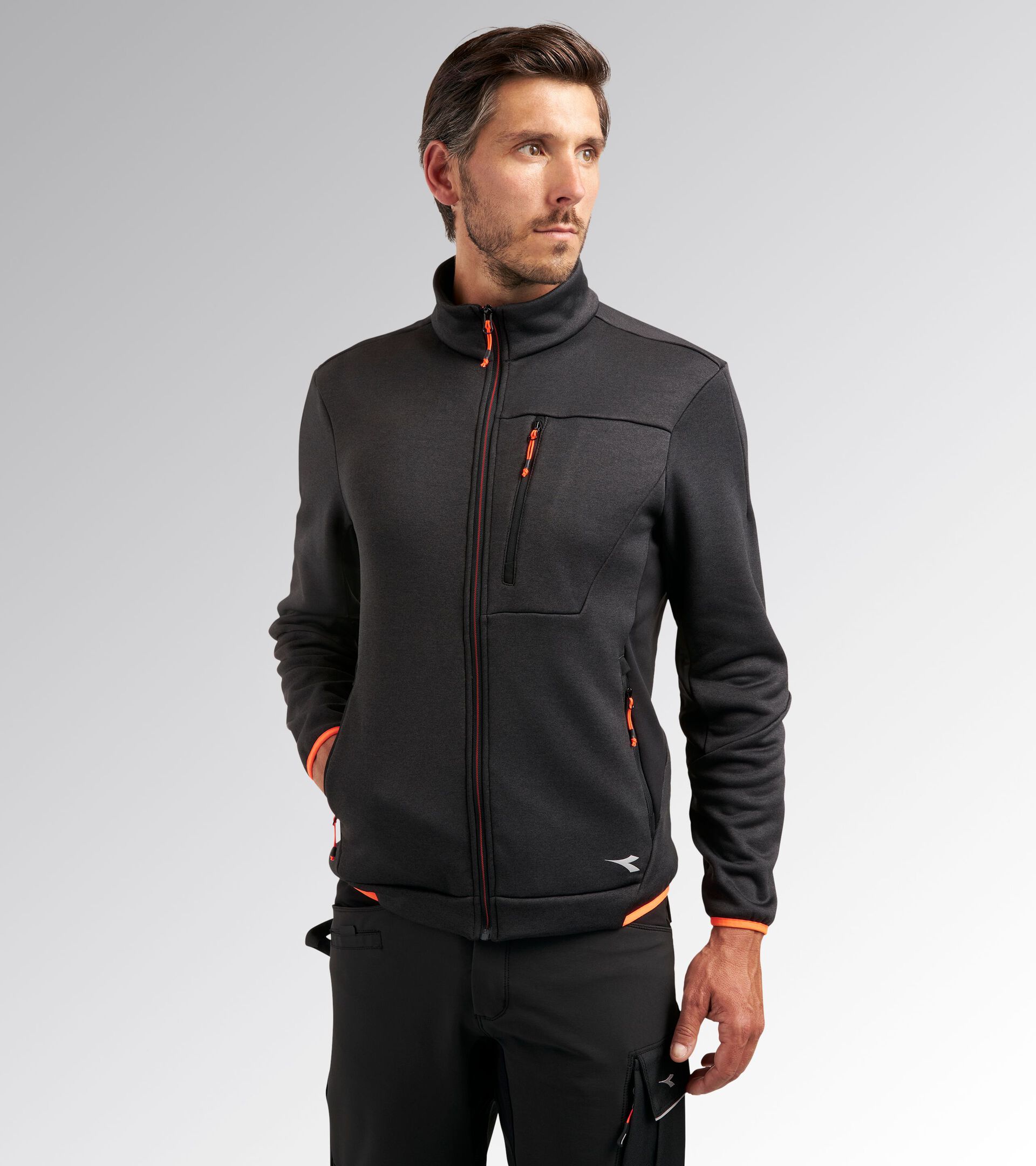 Work fleece POLAR FLEECE TECHNO PIRATE BLACK/PHANTOM - Utility