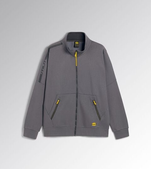 Arbeits-Sweater SWEATSHIRT FZ ROCK STAHLGRAU - Utility